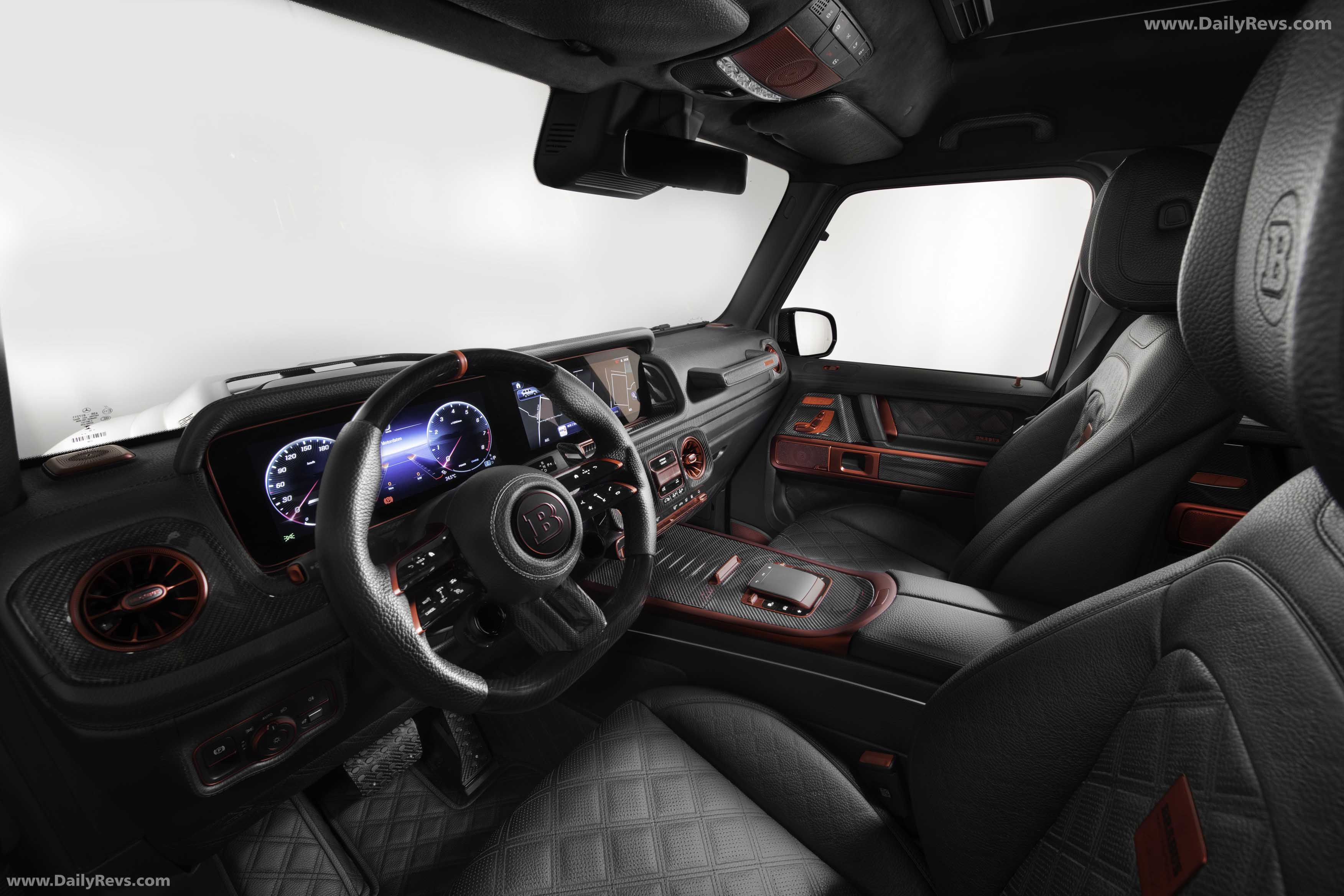 2026 Brabus XLP 800 6x6 Adventure Interior