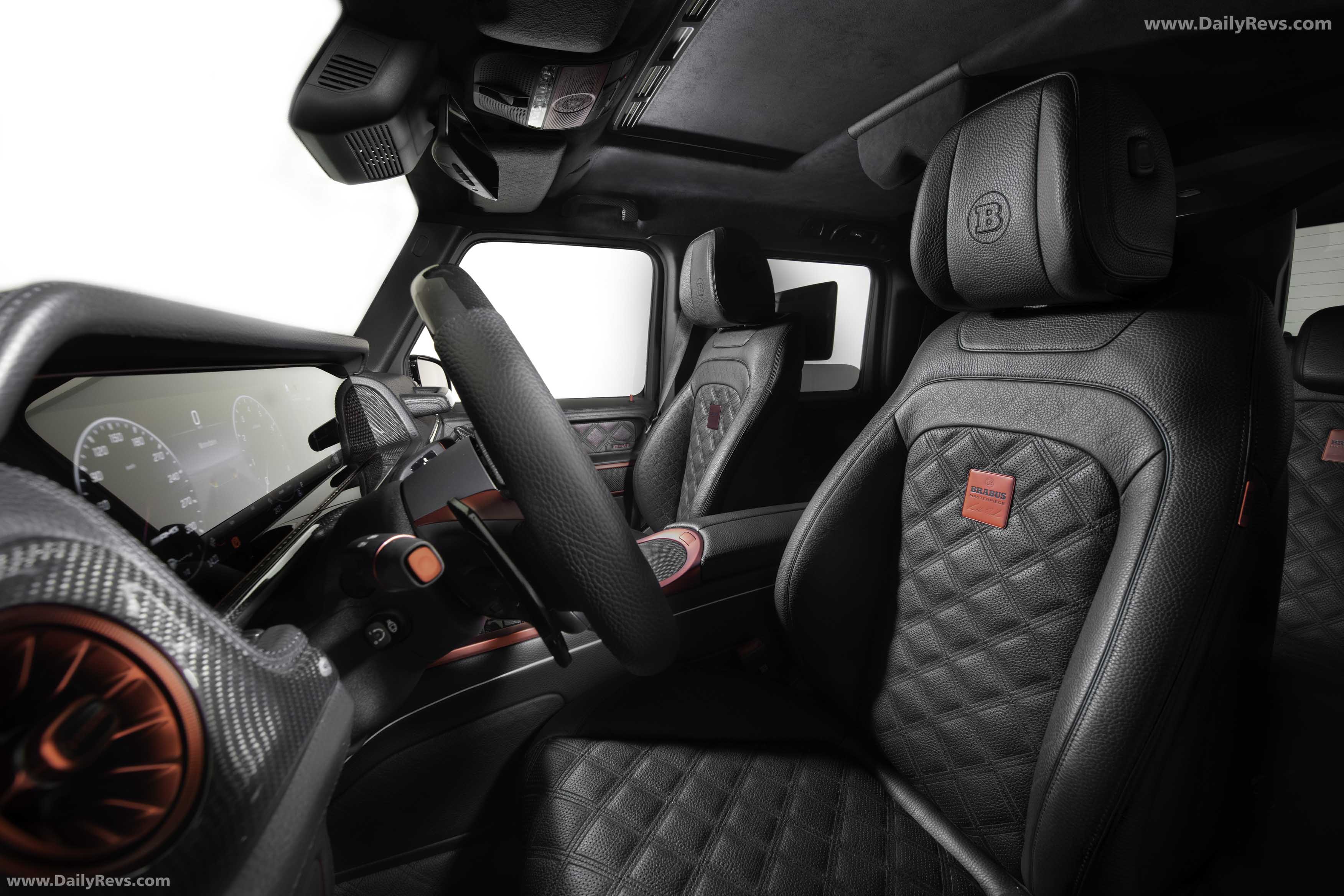 2026 Brabus XLP 800 6x6 Adventure Interior
