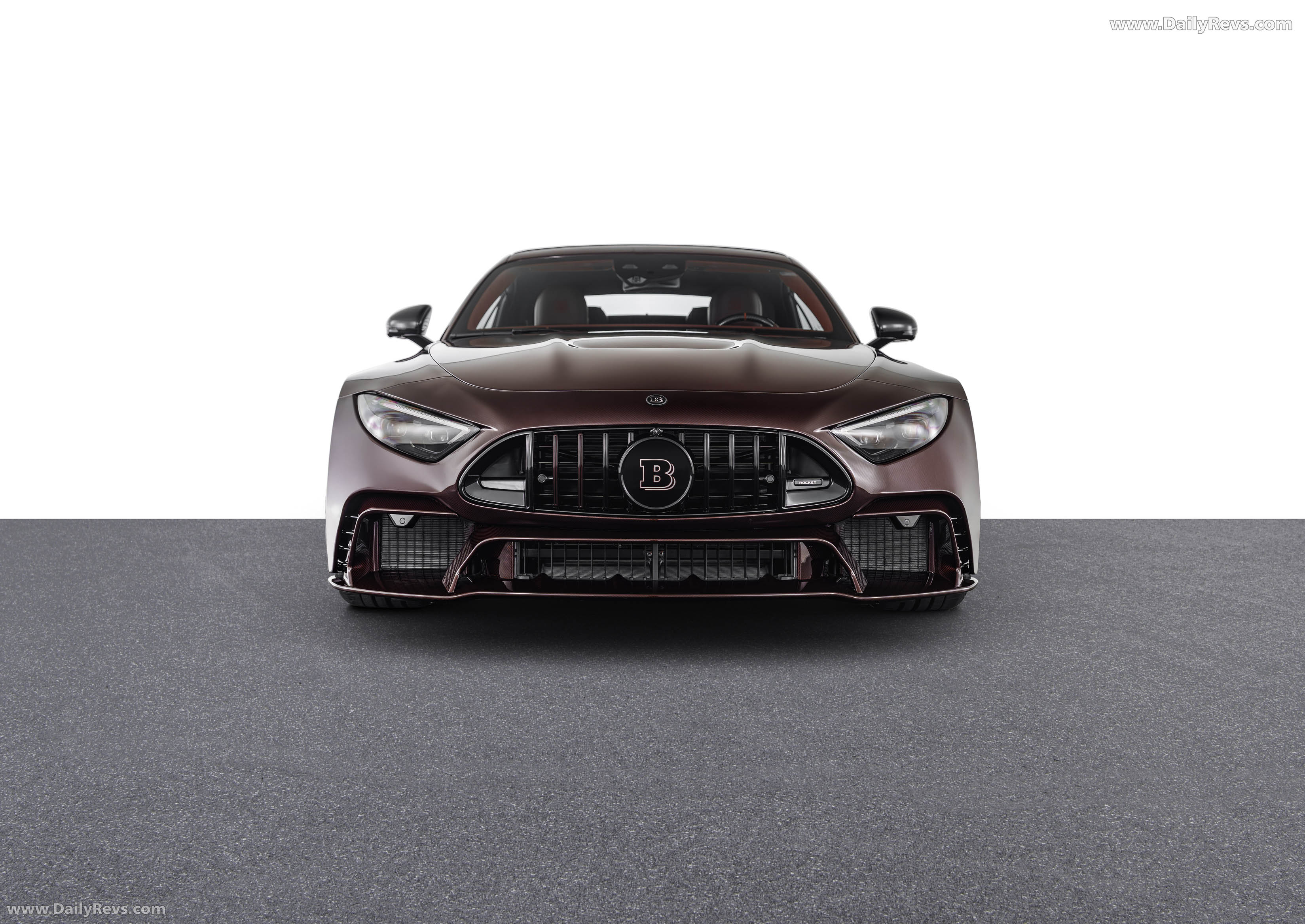 2026 Brabus Rocket GTC Deep Red Front View