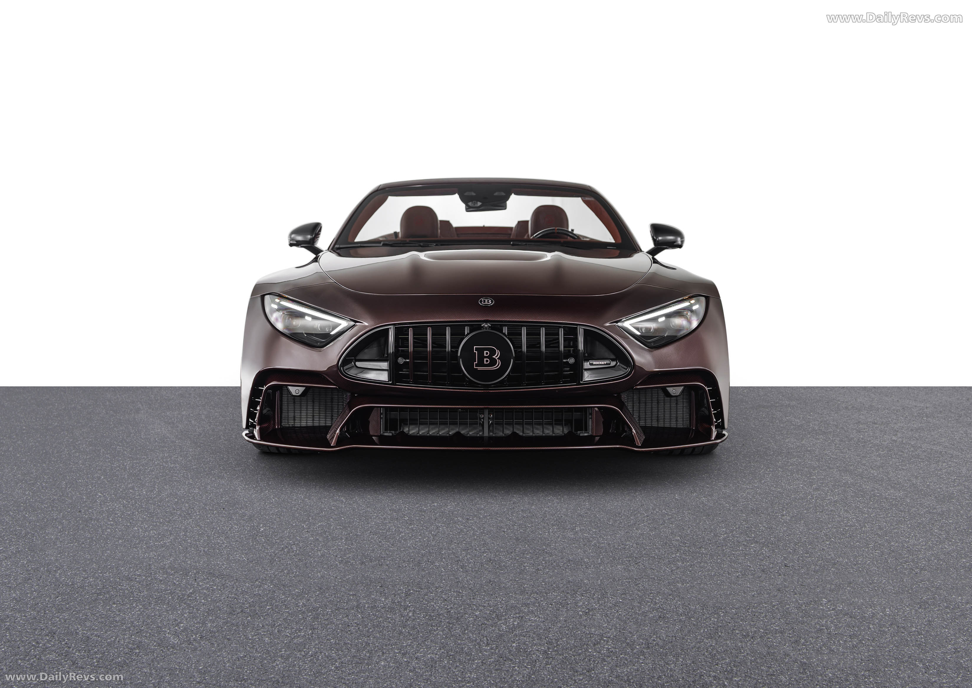 2026 Brabus Rocket GTC Deep Red Front View