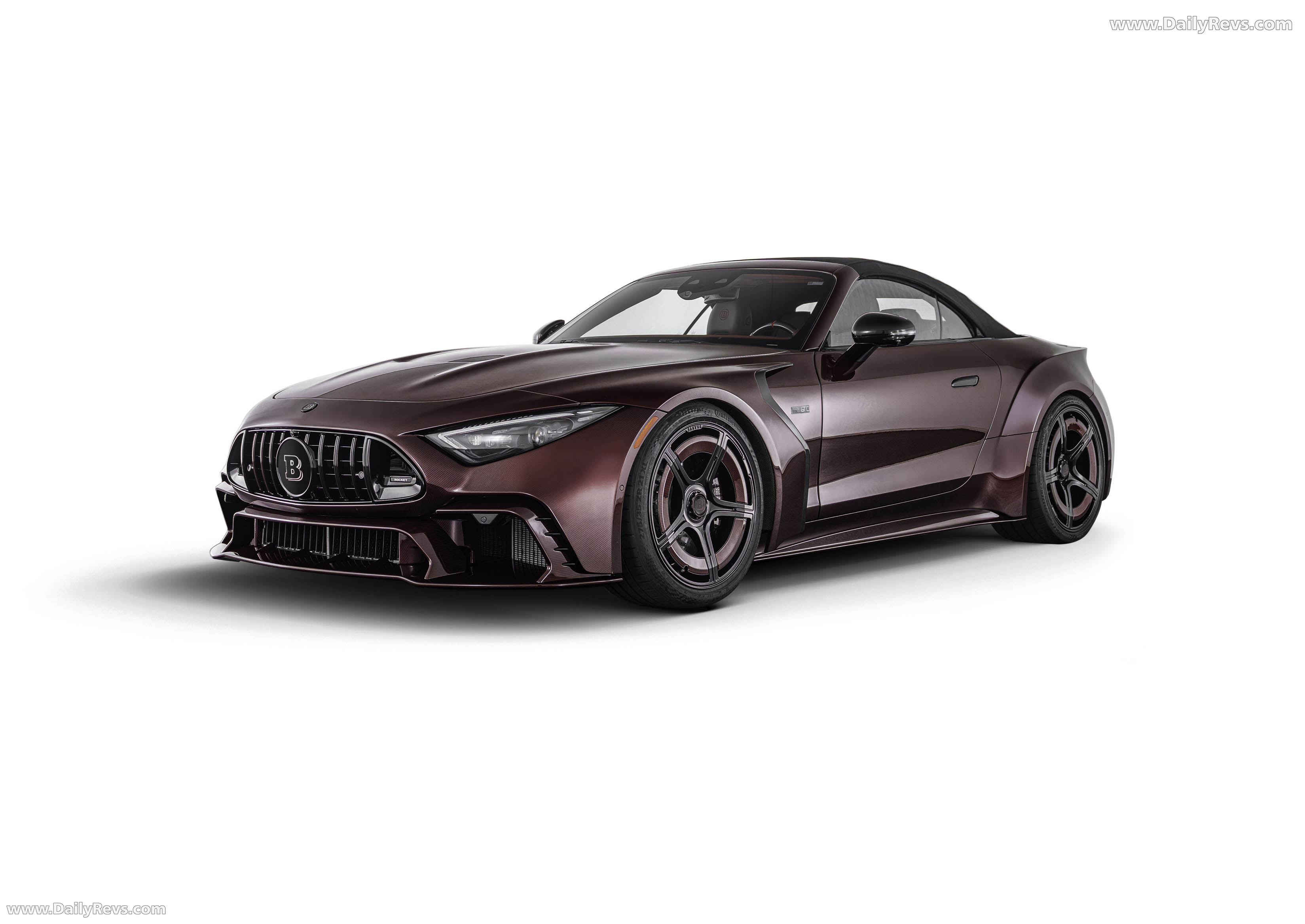 2026 Brabus Rocket GTC Deep Red Front View