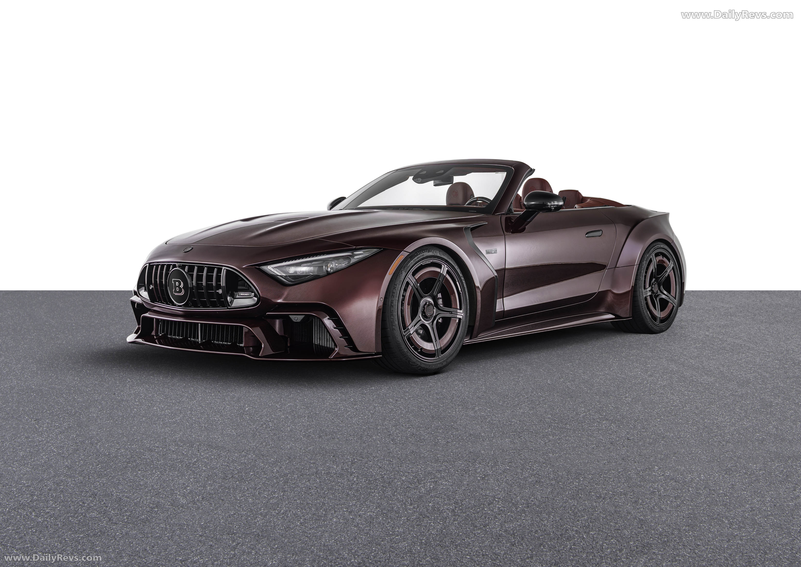 2026 Brabus Rocket GTC Deep Red Front View