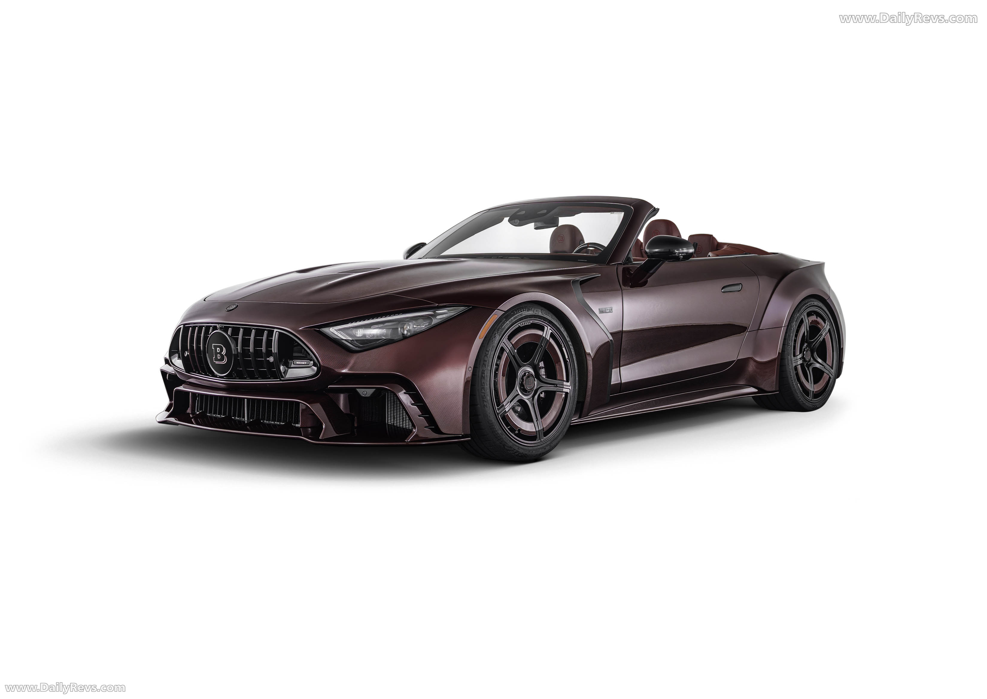 2026 Brabus Rocket GTC Deep Red Front View