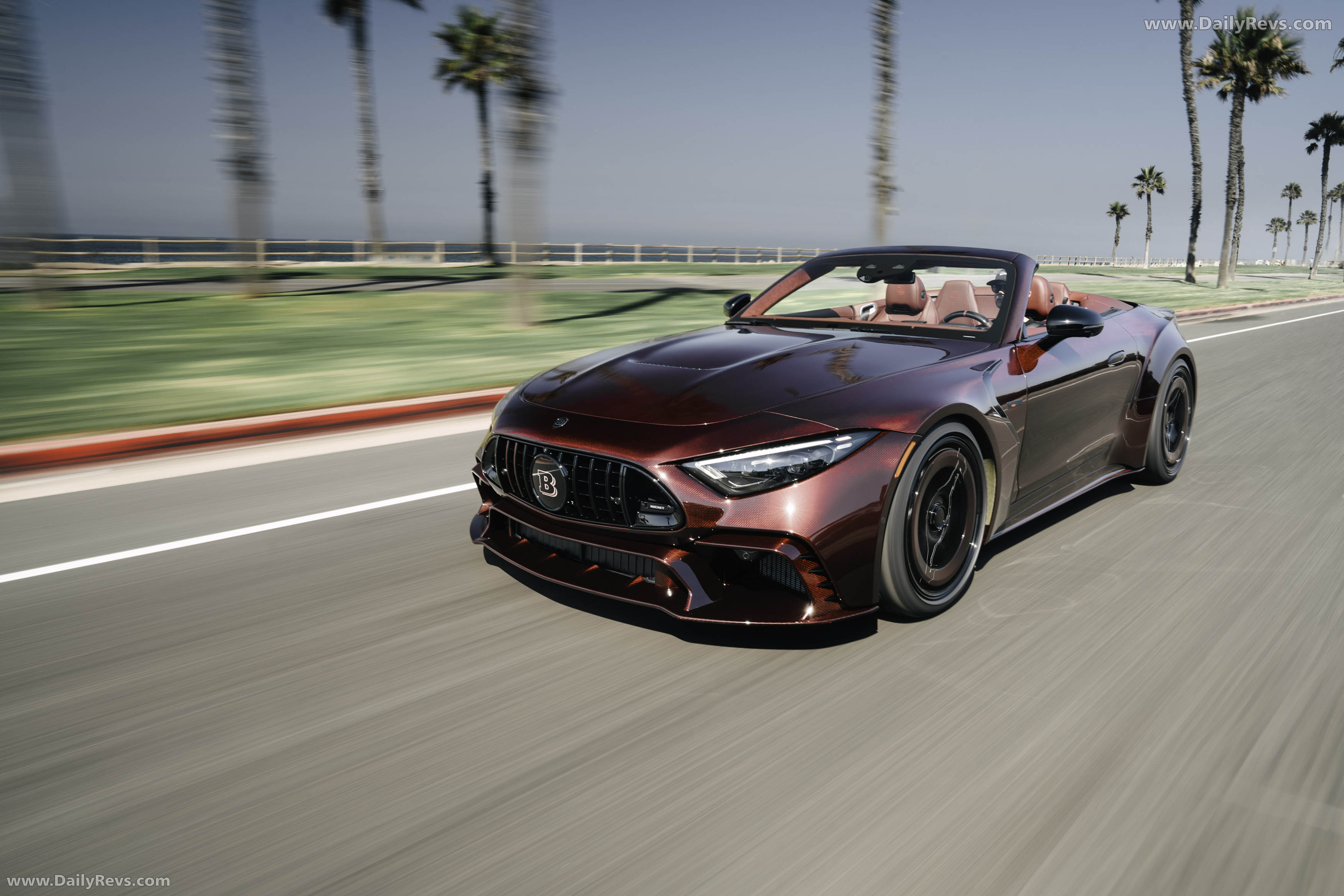 2026 Brabus Rocket GTC Deep Red Front View