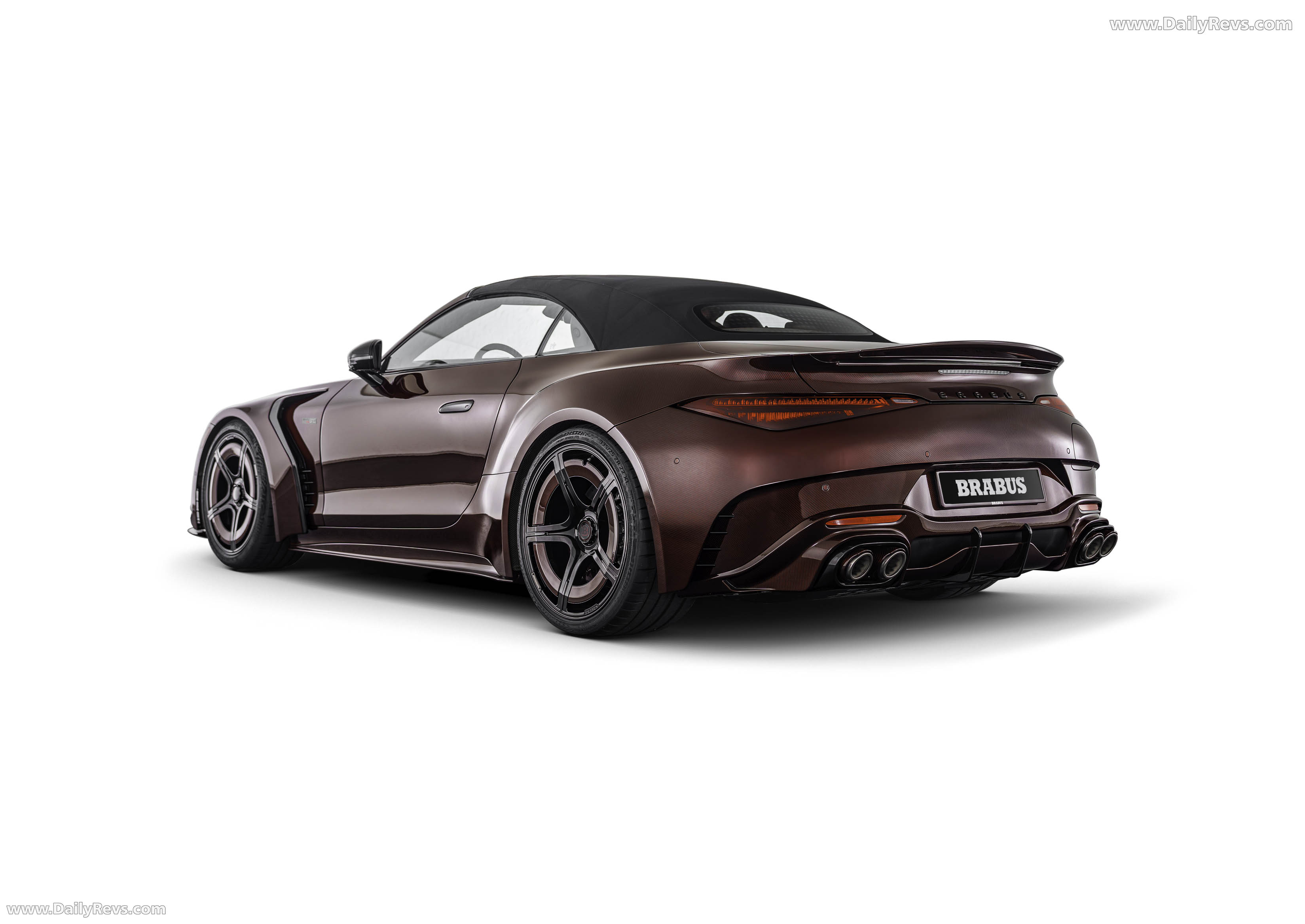 2026 Brabus Rocket GTC Deep Red Rear View