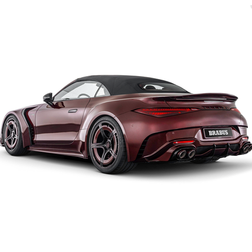 2026 Brabus Rocket GTC Deep Red Rear View