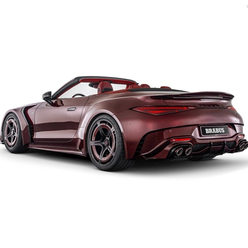2026 Brabus Rocket GTC Deep Red Rear View