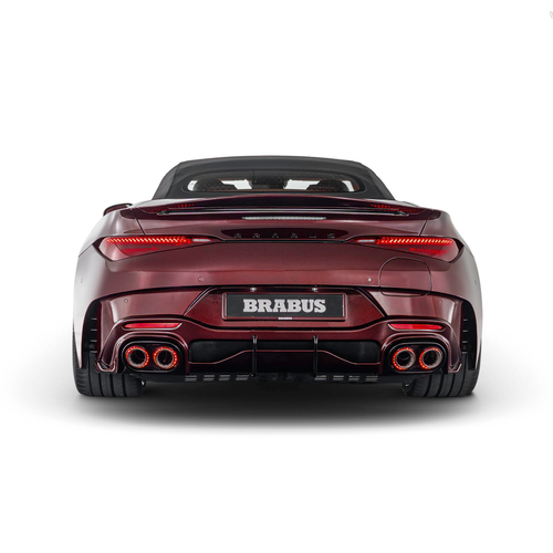 2026 Brabus Rocket GTC Deep Red Rear View