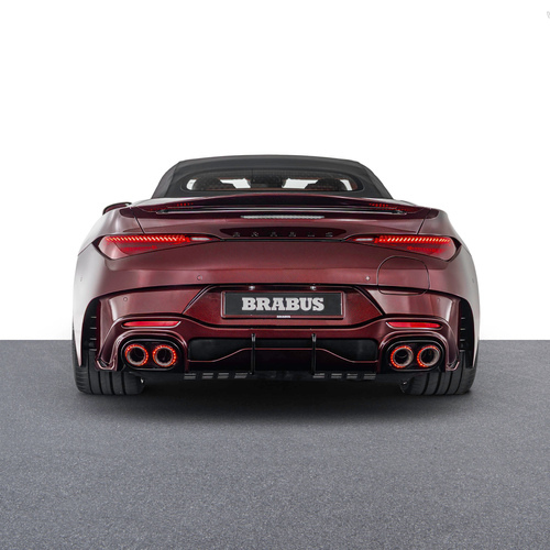 2026 Brabus Rocket GTC Deep Red Rear View