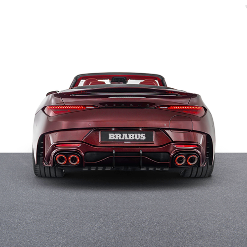 2026 Brabus Rocket GTC Deep Red Rear View