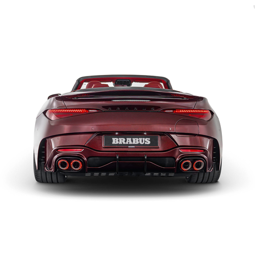 2026 Brabus Rocket GTC Deep Red Rear View