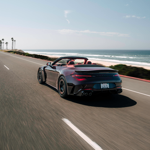 2026 Brabus Rocket GTC Deep Red Rear View