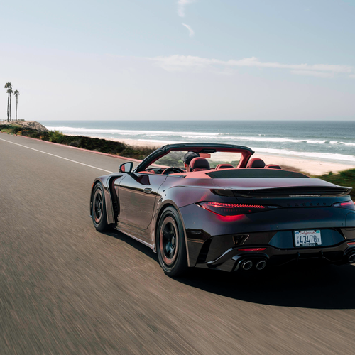 2026 Brabus Rocket GTC Deep Red Rear View