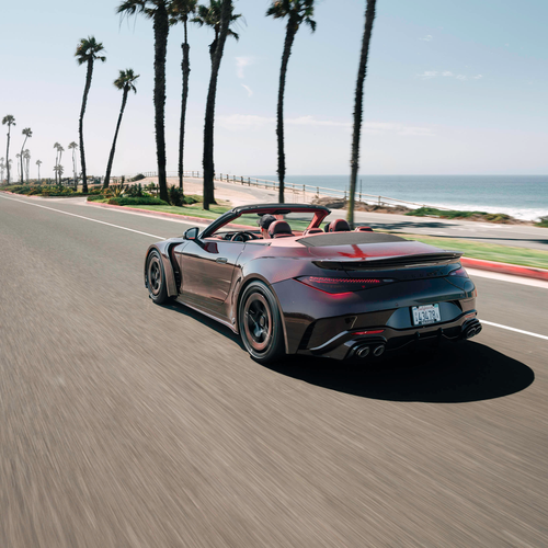 2026 Brabus Rocket GTC Deep Red Rear View