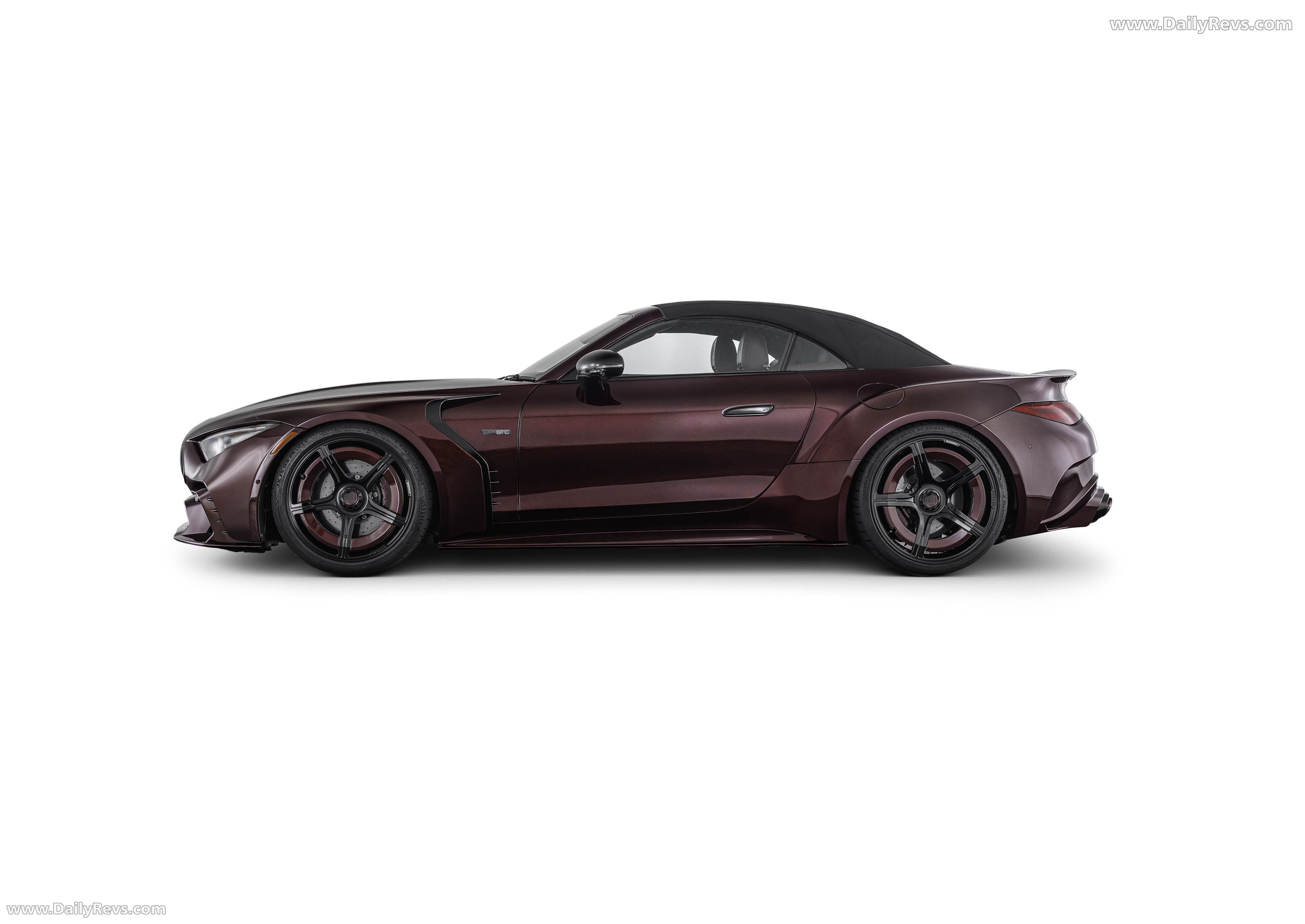 2026 Brabus Rocket GTC Deep Red Side View