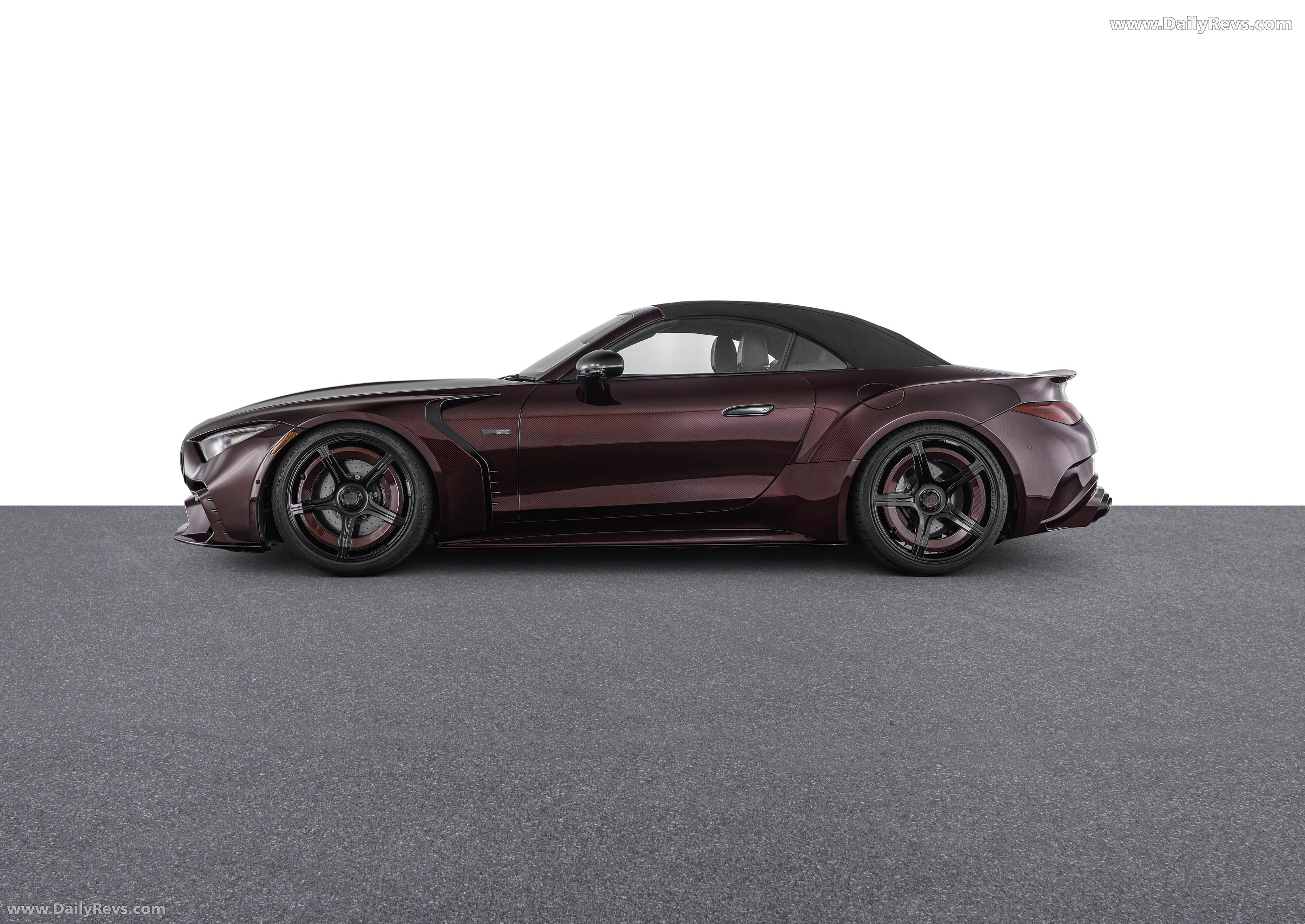 2026 Brabus Rocket GTC Deep Red Side View