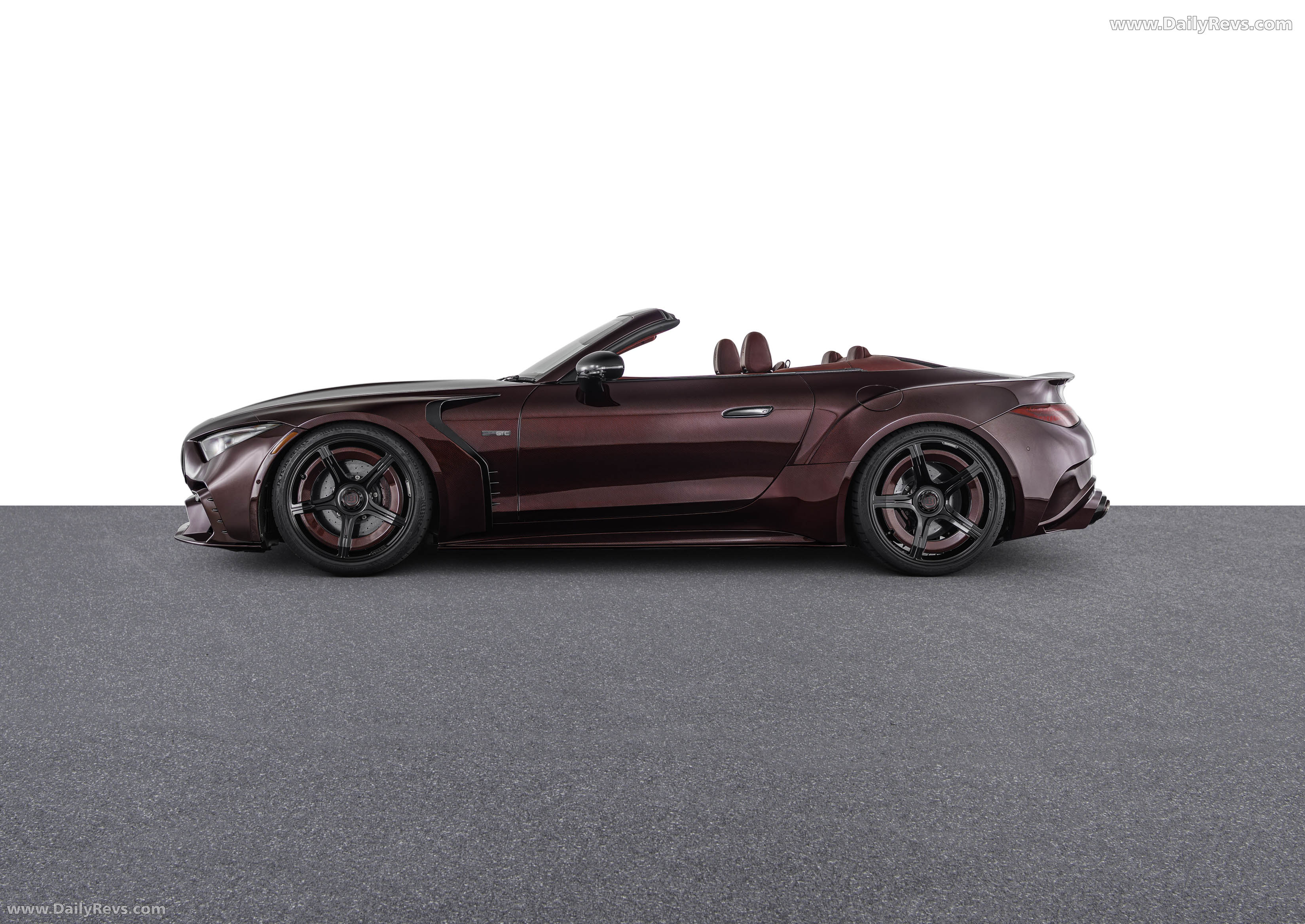 2026 Brabus Rocket GTC Deep Red Side View