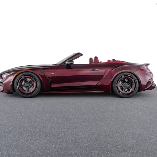 2026 Brabus Rocket GTC Deep Red Side View
