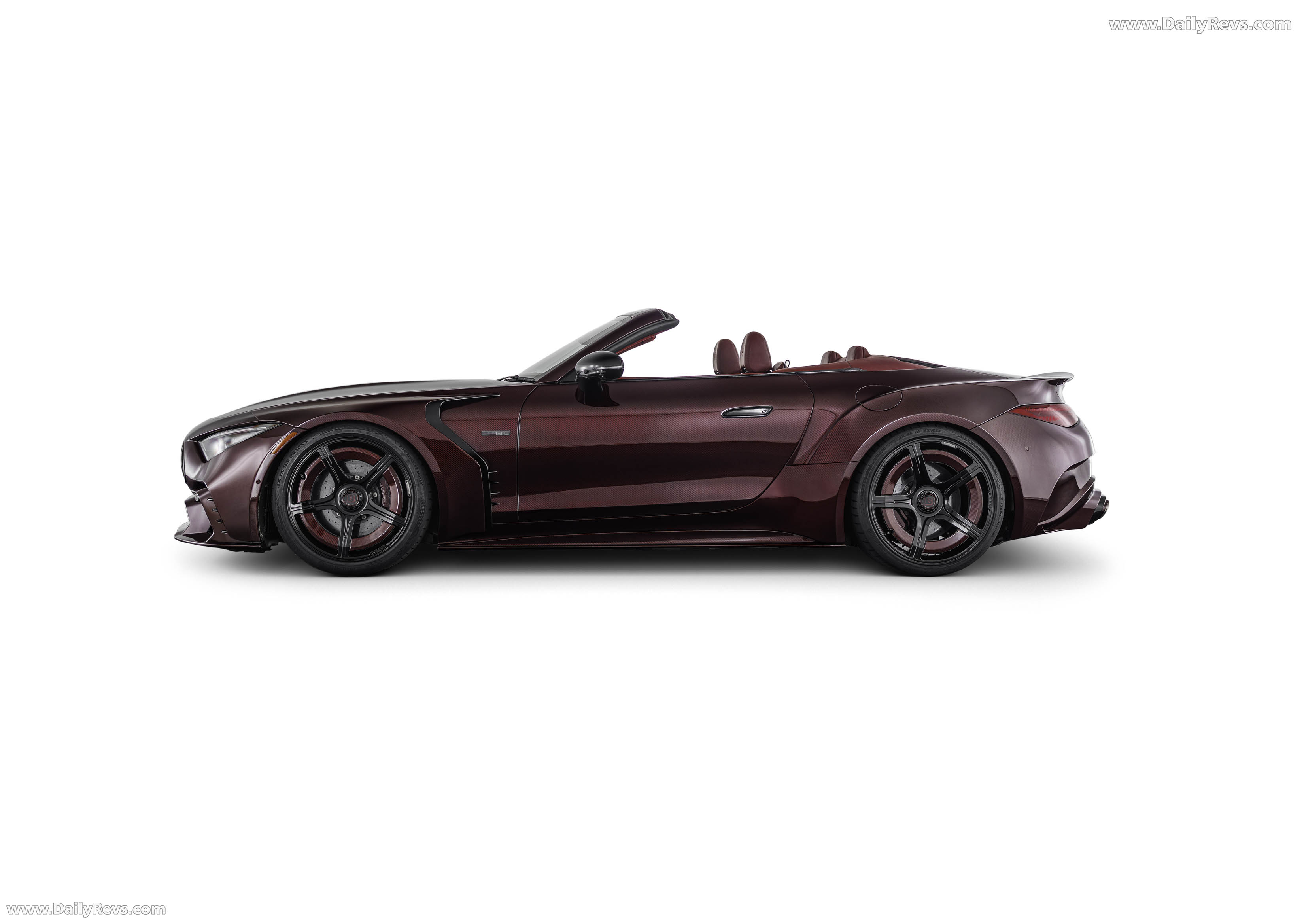 2026 Brabus Rocket GTC Deep Red Side View