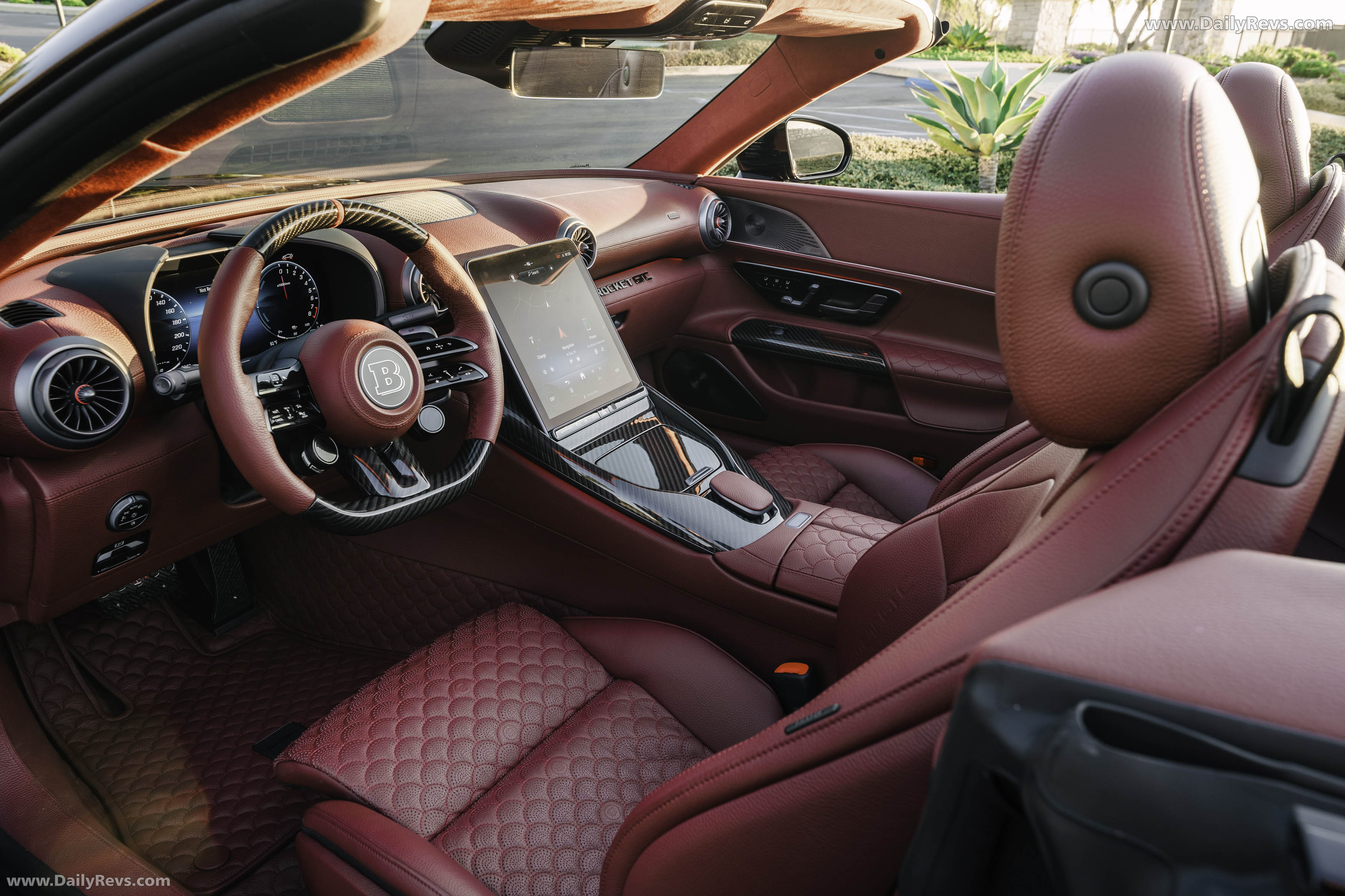 2026 Brabus Rocket GTC Deep Red Interior