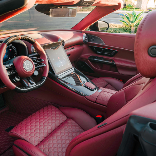 2026 Brabus Rocket GTC Deep Red Interior