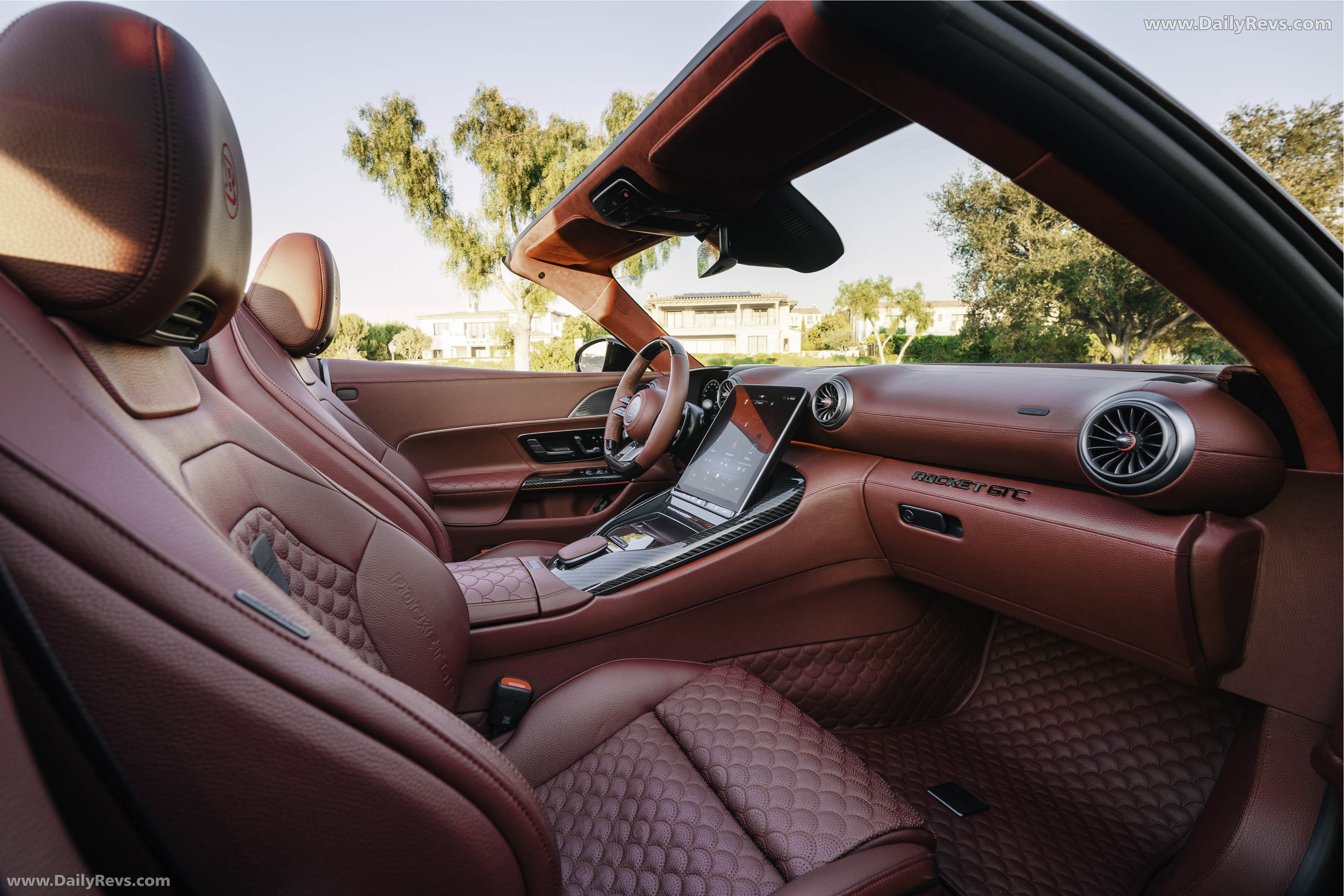 2026 Brabus Rocket GTC Deep Red Interior