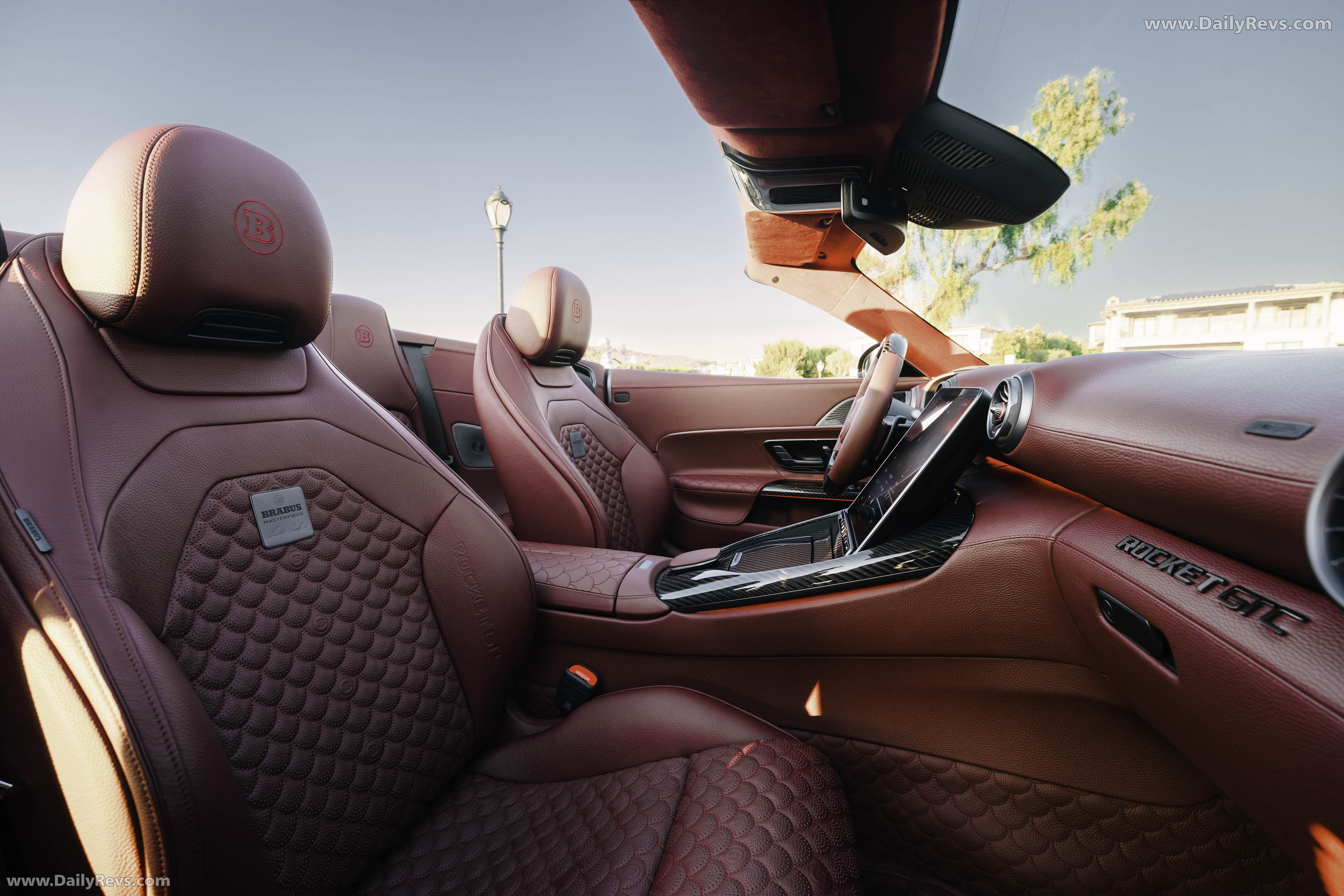 2026 Brabus Rocket GTC Deep Red Interior