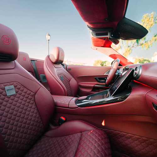 2026 Brabus Rocket GTC Deep Red Interior
