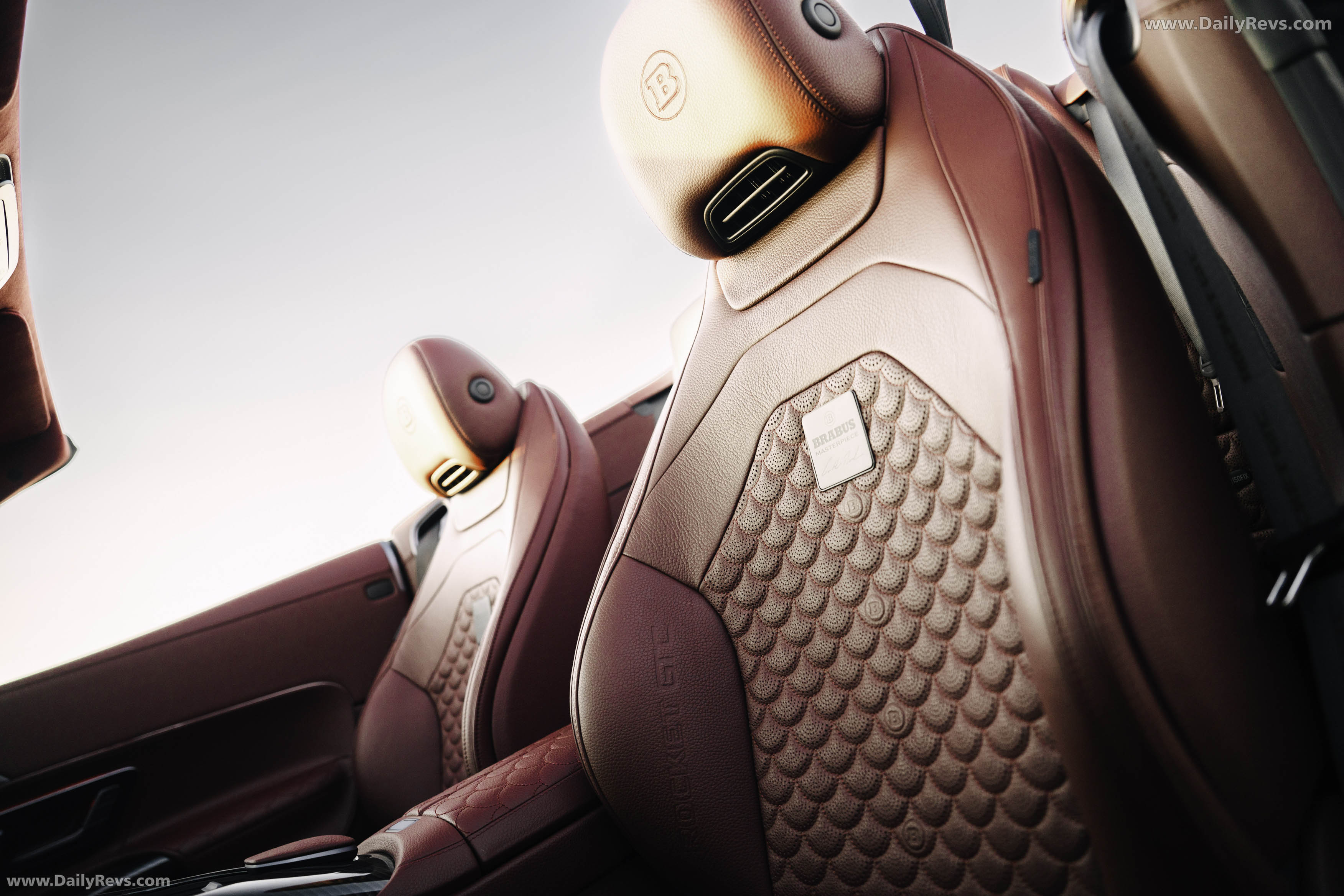 2026 Brabus Rocket GTC Deep Red Interior