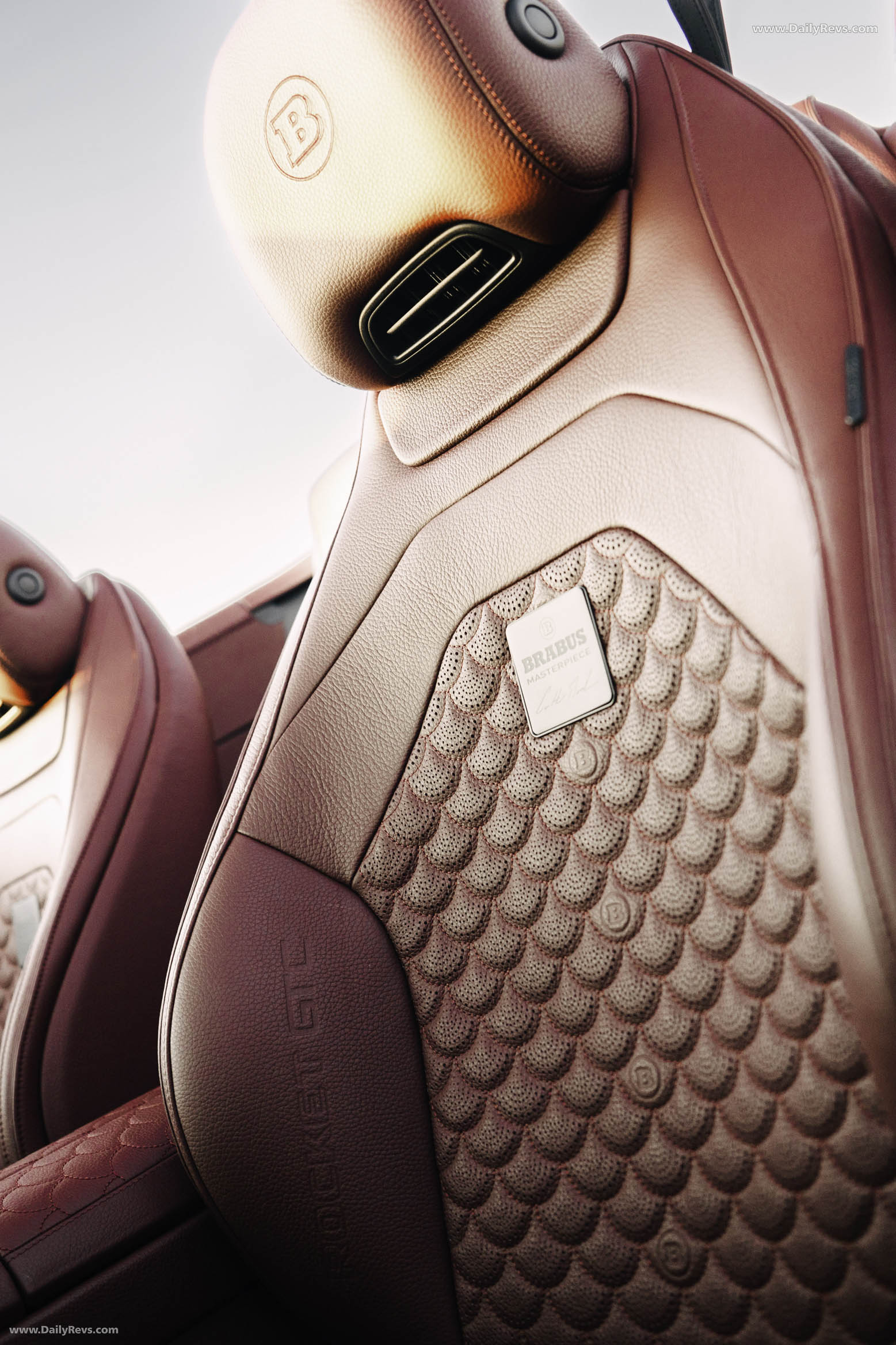 2026 Brabus Rocket GTC Deep Red Interior