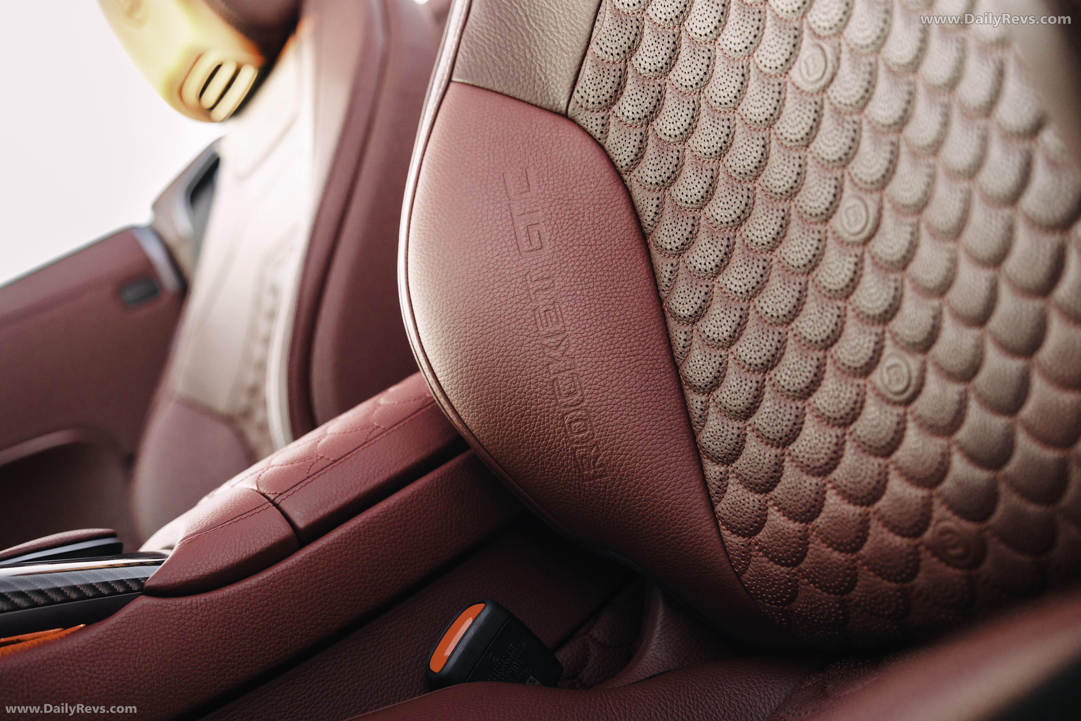 2026 Brabus Rocket GTC Deep Red Interior