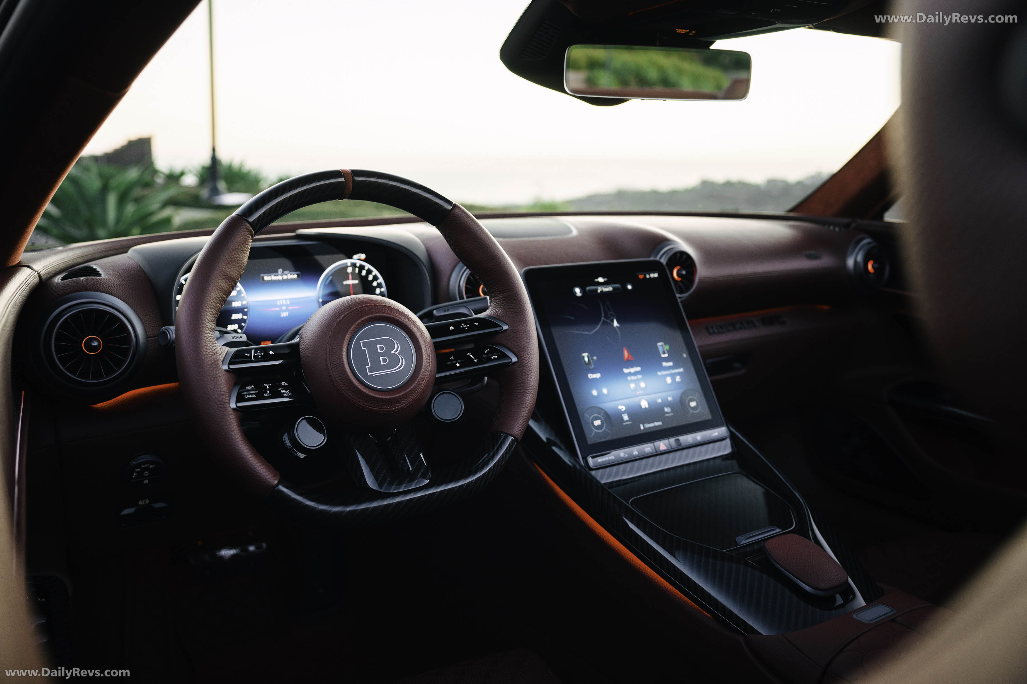 2026 Brabus Rocket GTC Deep Red Interior