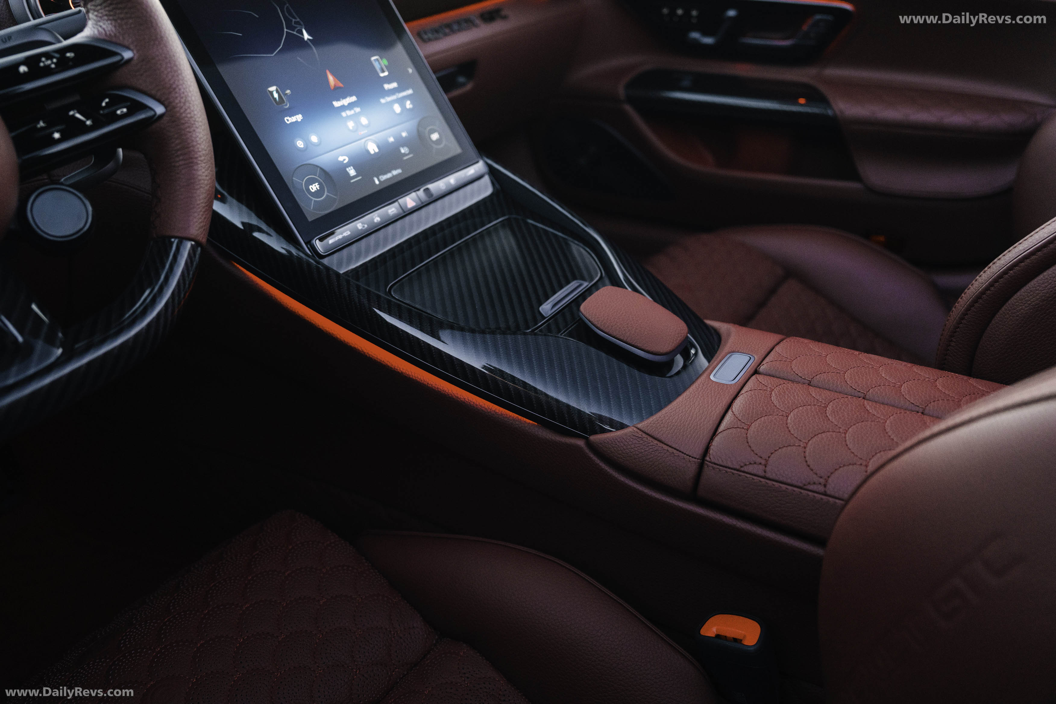 2026 Brabus Rocket GTC Deep Red Interior