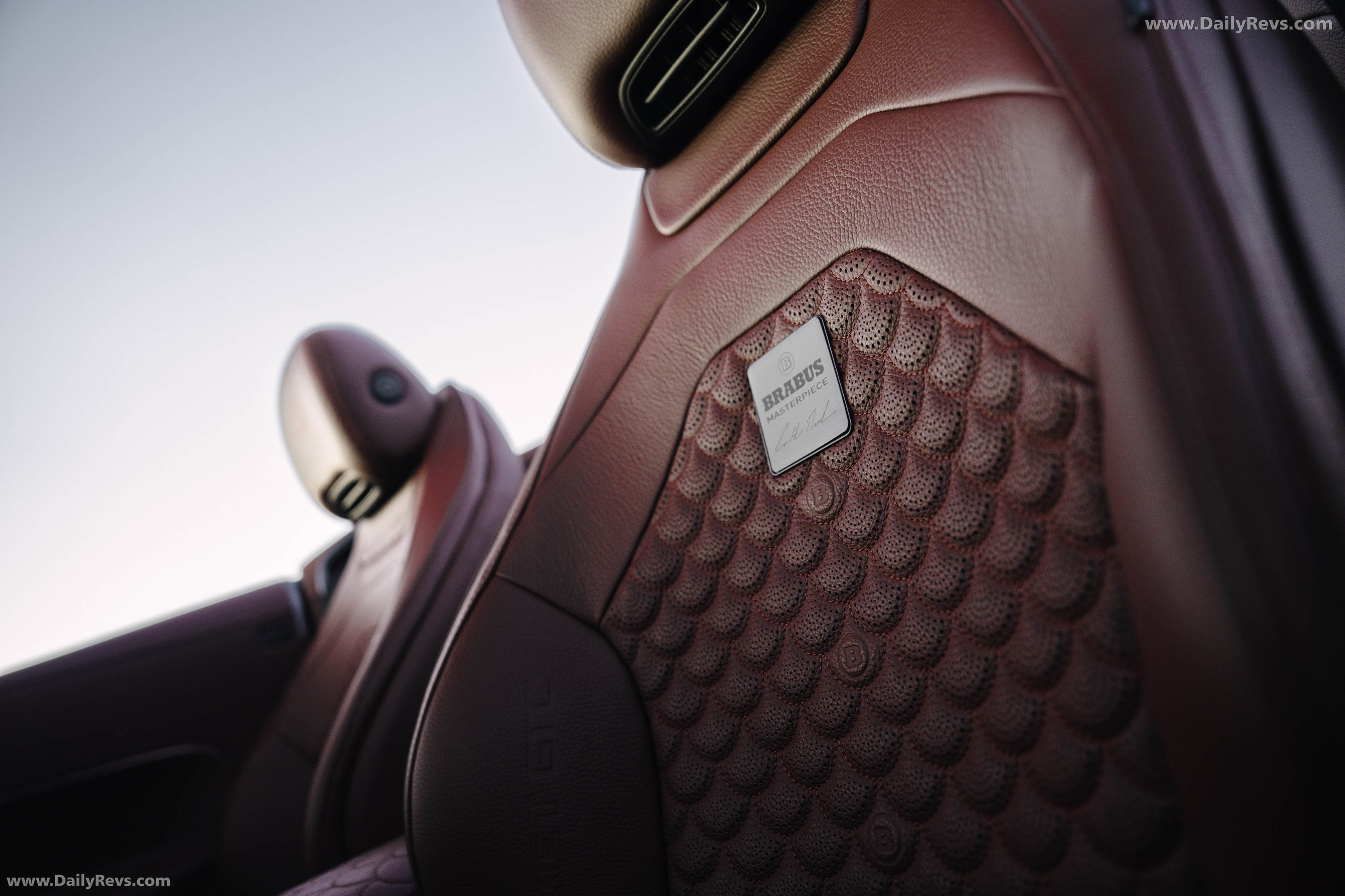 2026 Brabus Rocket GTC Deep Red Interior