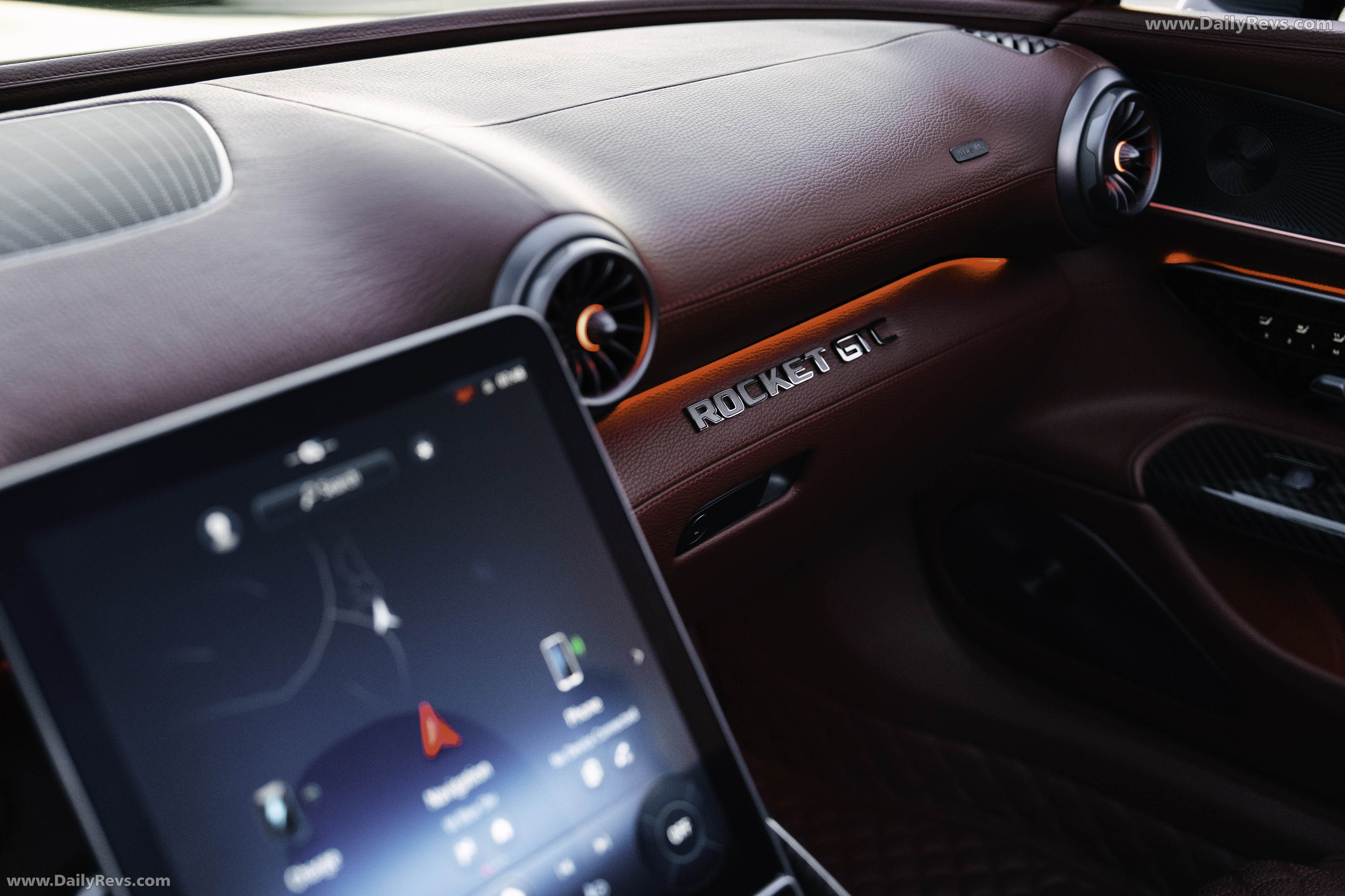 2026 Brabus Rocket GTC Deep Red Interior