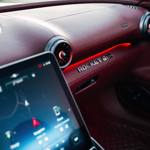 2026 Brabus Rocket GTC Deep Red Interior