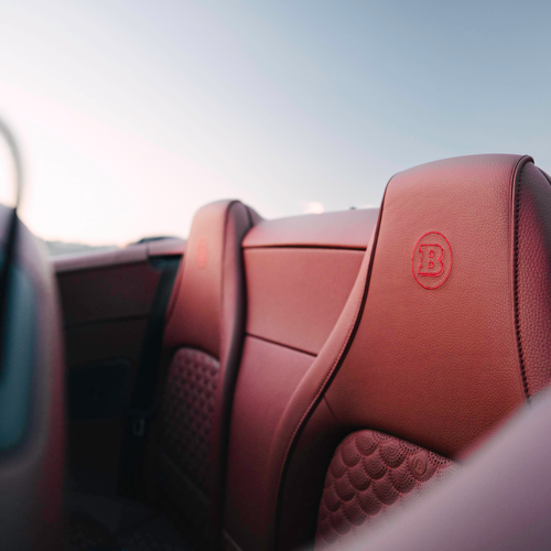 2026 Brabus Rocket GTC Deep Red Interior