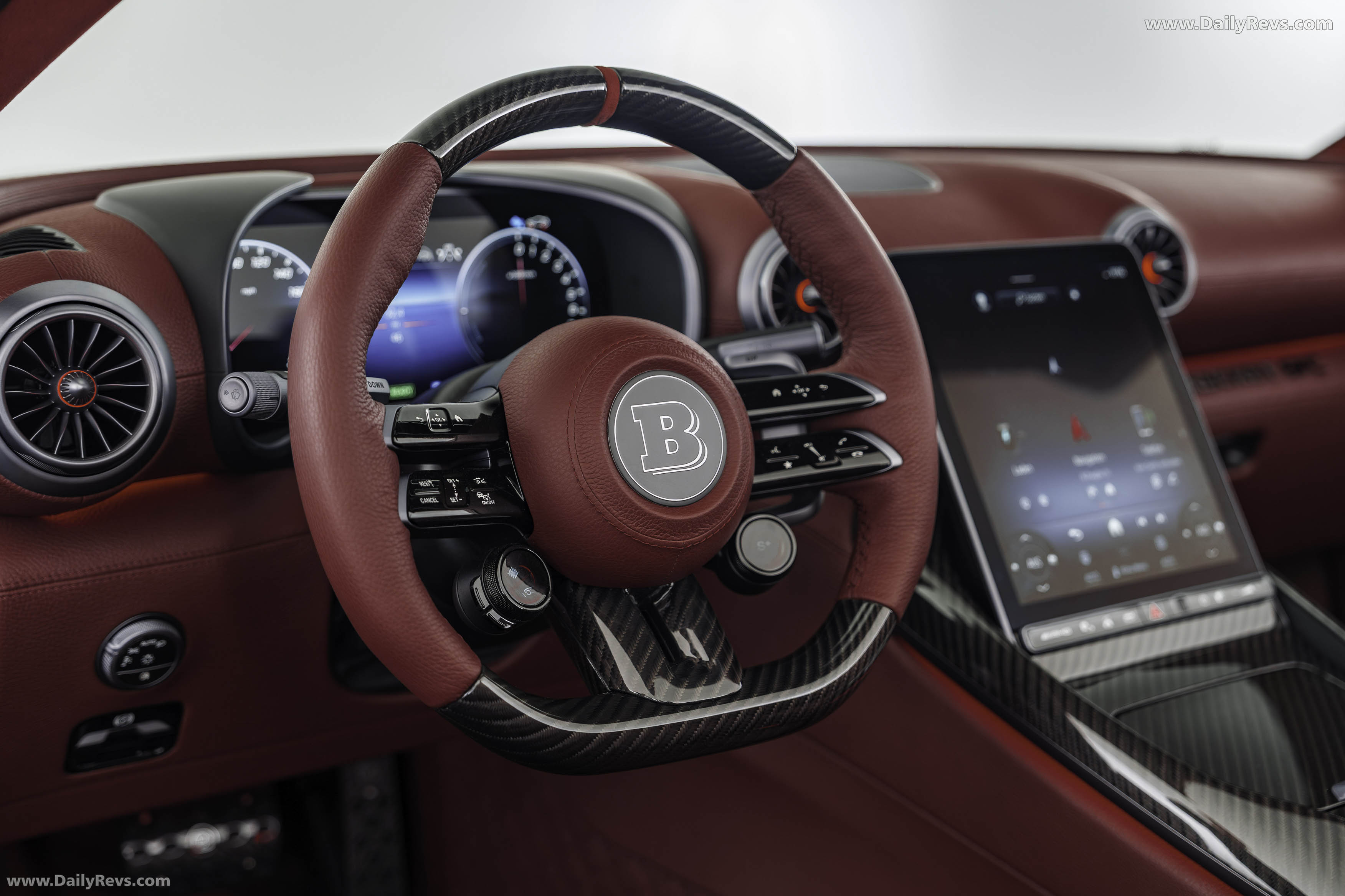 2026 Brabus Rocket GTC Deep Red Interior