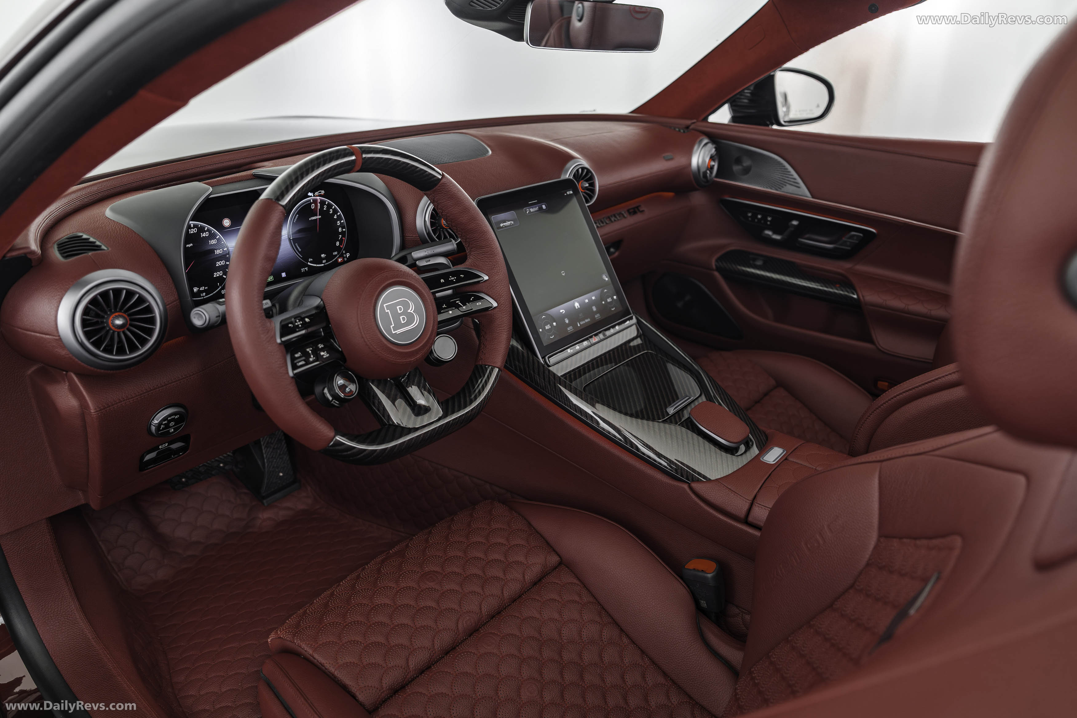 2026 Brabus Rocket GTC Deep Red Interior