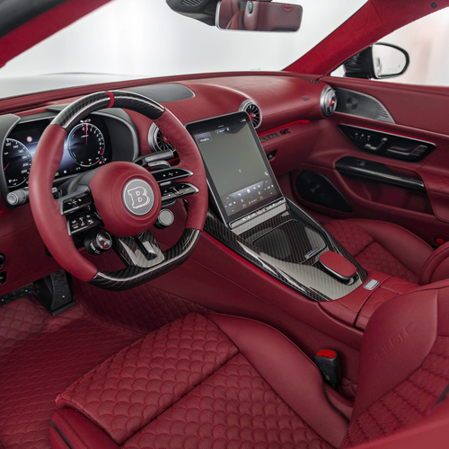 2026 Brabus Rocket GTC Deep Red Interior