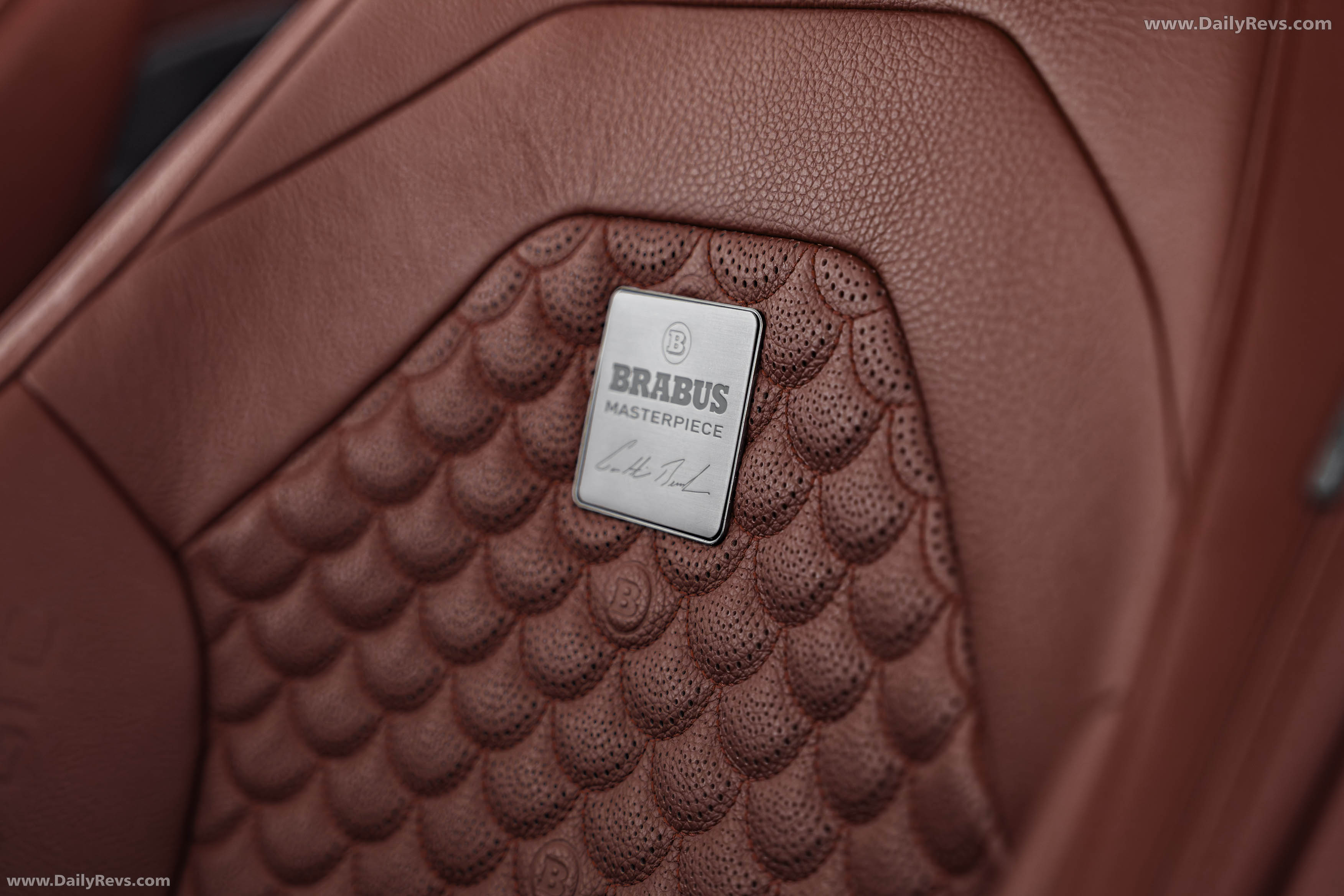 2026 Brabus Rocket GTC Deep Red Interior