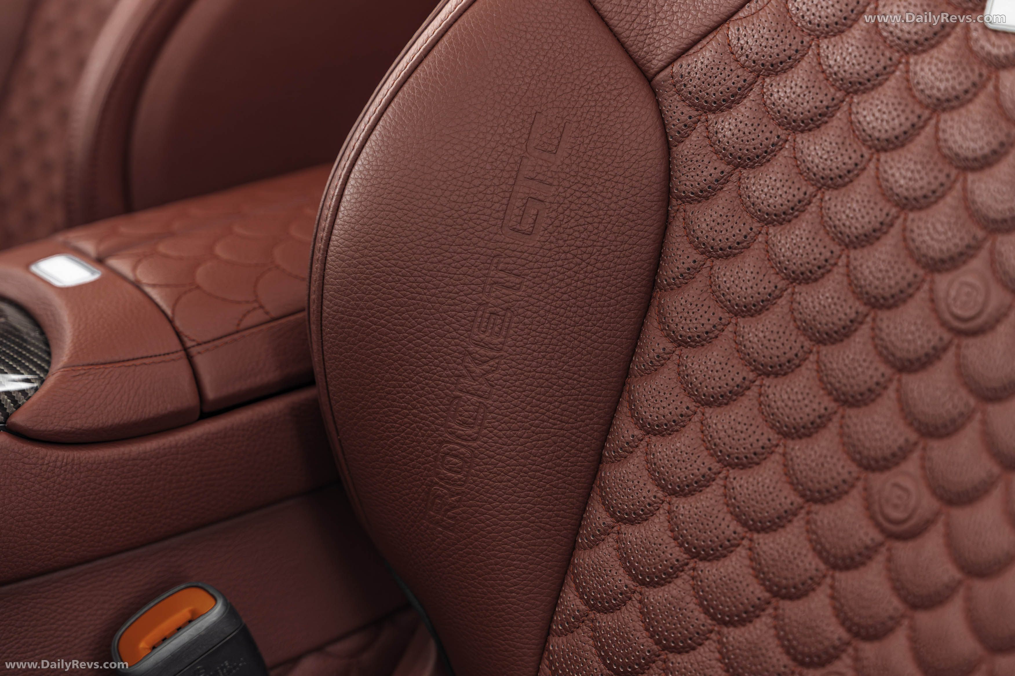2026 Brabus Rocket GTC Deep Red Interior