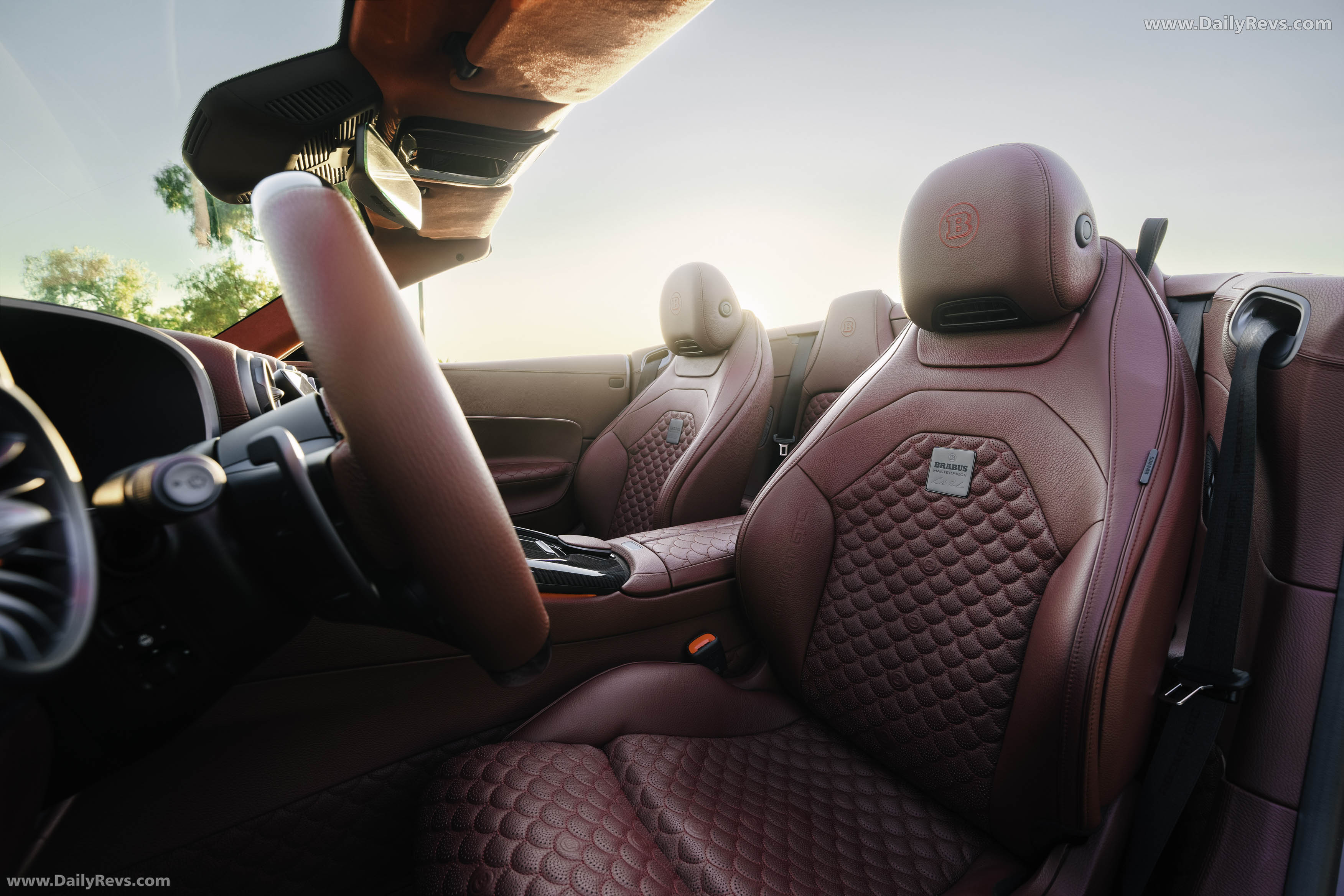 2026 Brabus Rocket GTC Deep Red Interior