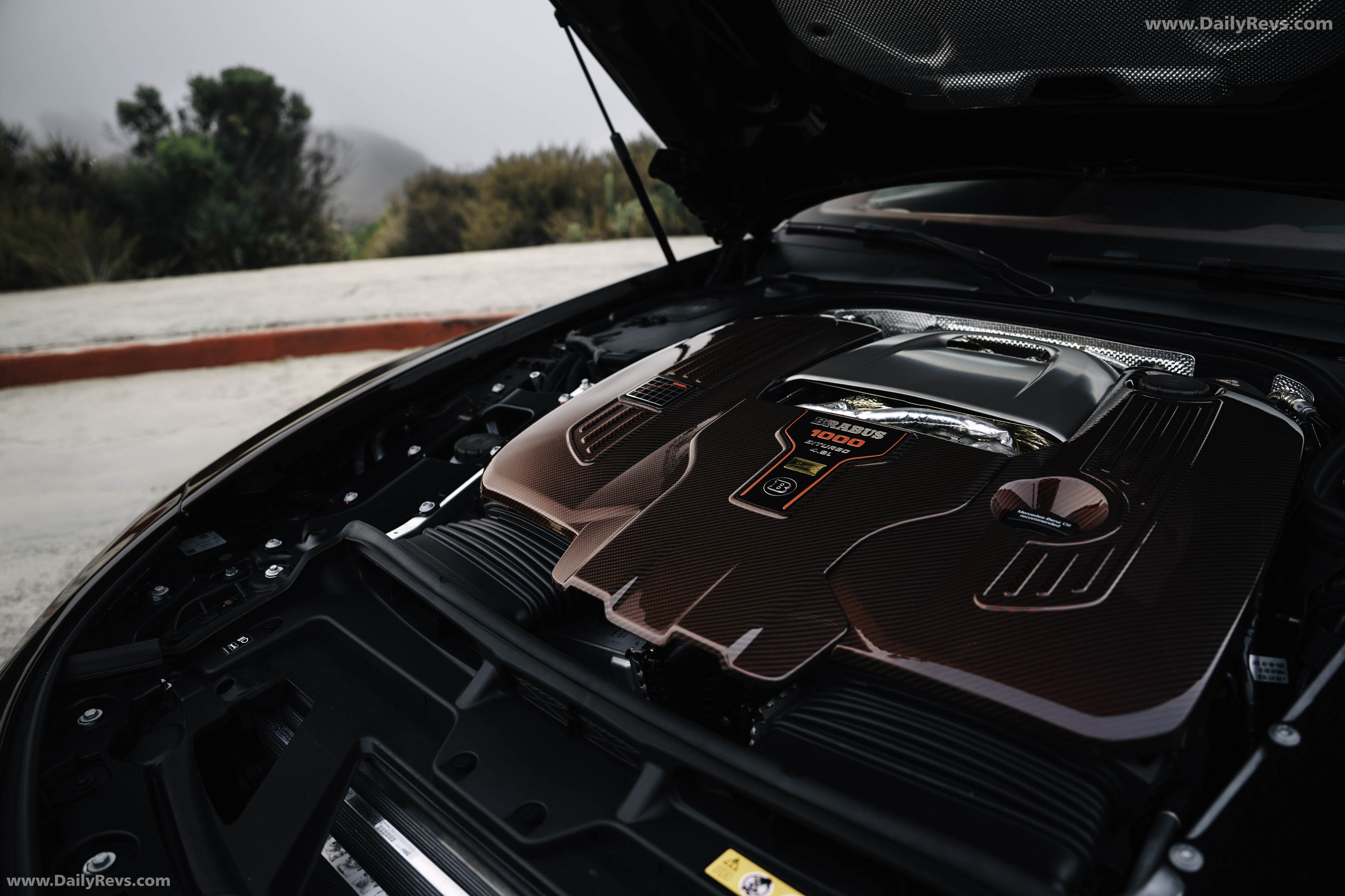 2026 Brabus Rocket GTC Deep Red Engine