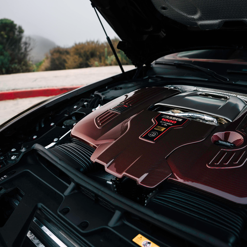 2026 Brabus Rocket GTC Deep Red Engine