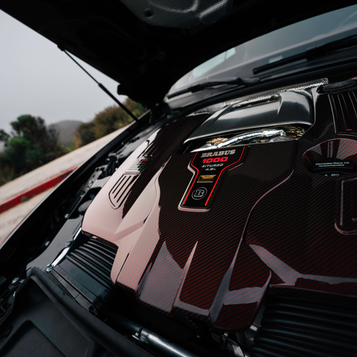 2026 Brabus Rocket GTC Deep Red Engine