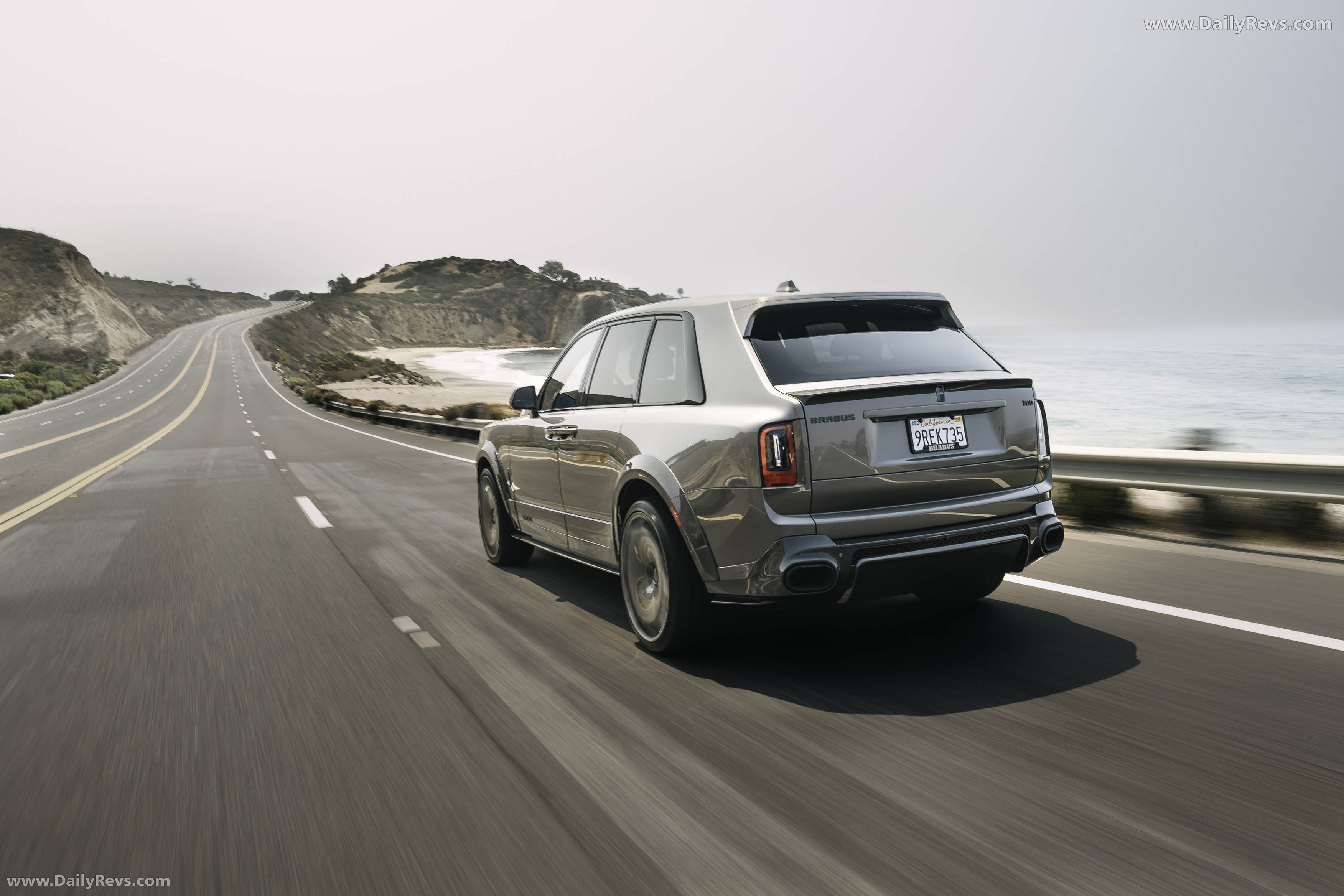 2026 Brabus 700 Rolls-Royce Cullinan Series II Rear View