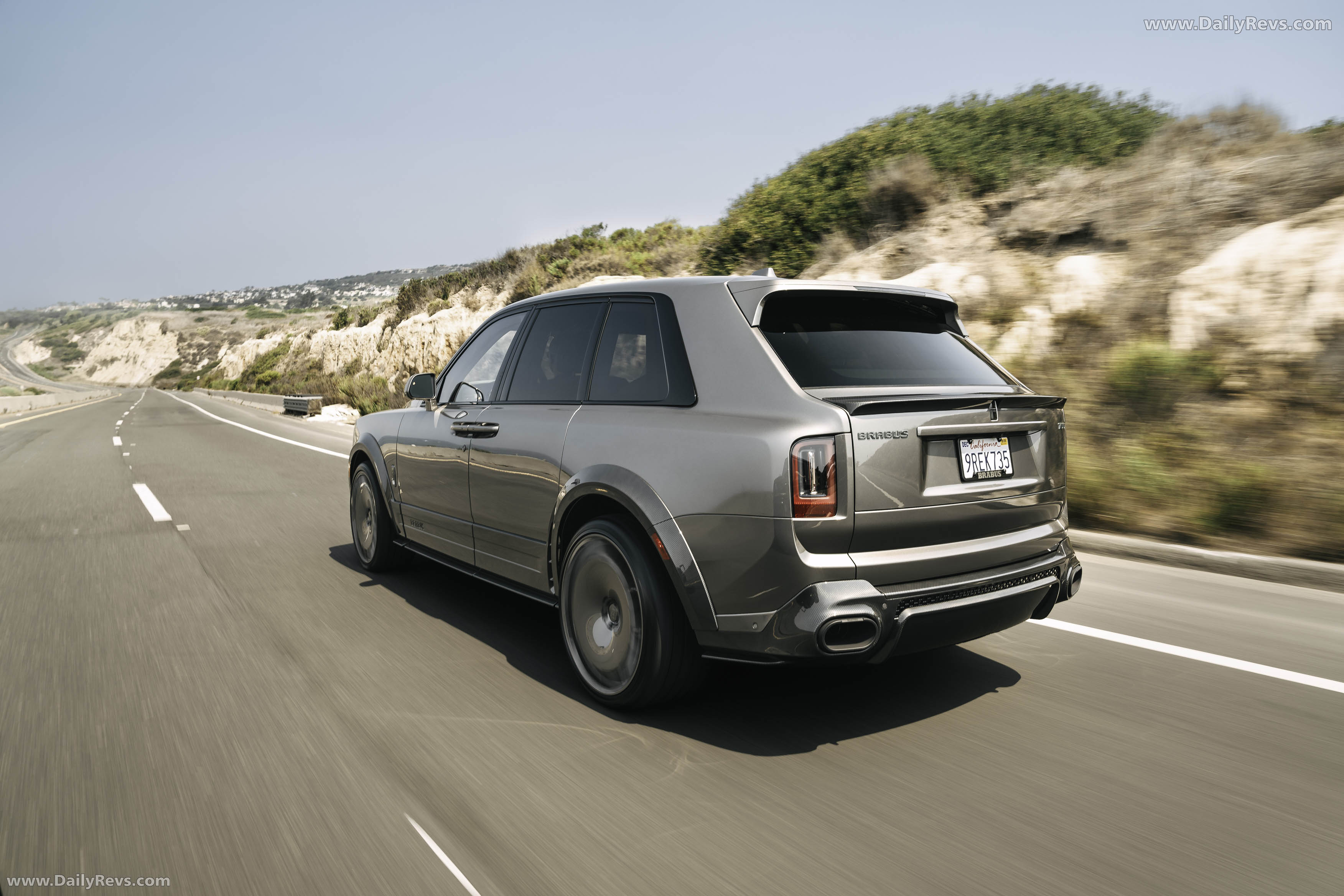2026 Brabus 700 Rolls-Royce Cullinan Series II Rear View