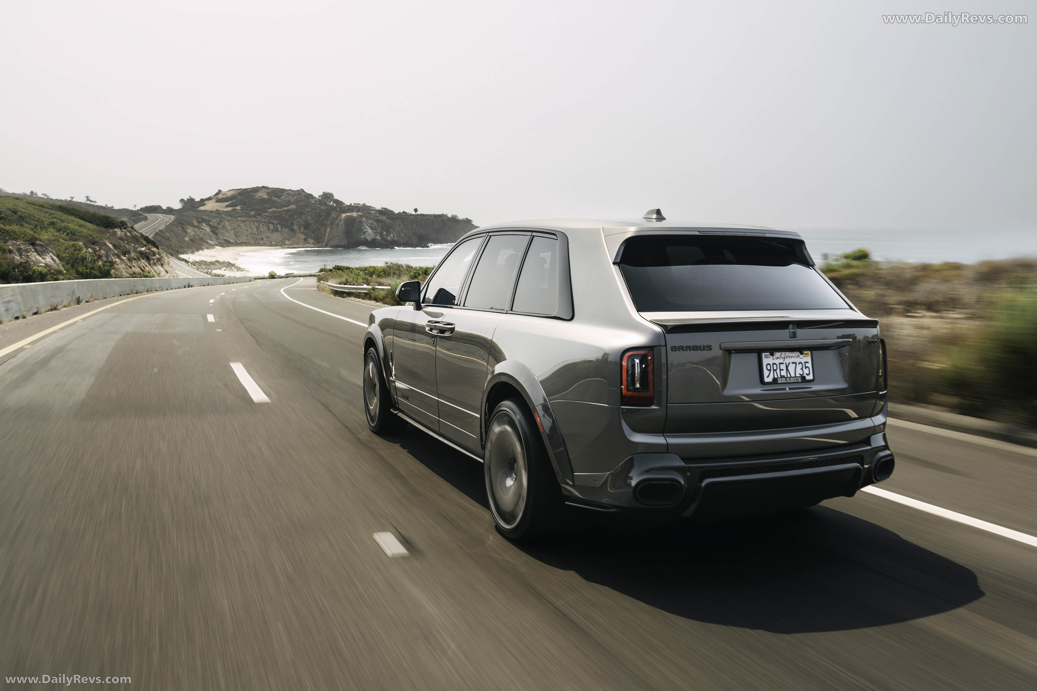 2026 Brabus 700 Rolls-Royce Cullinan Series II Rear View
