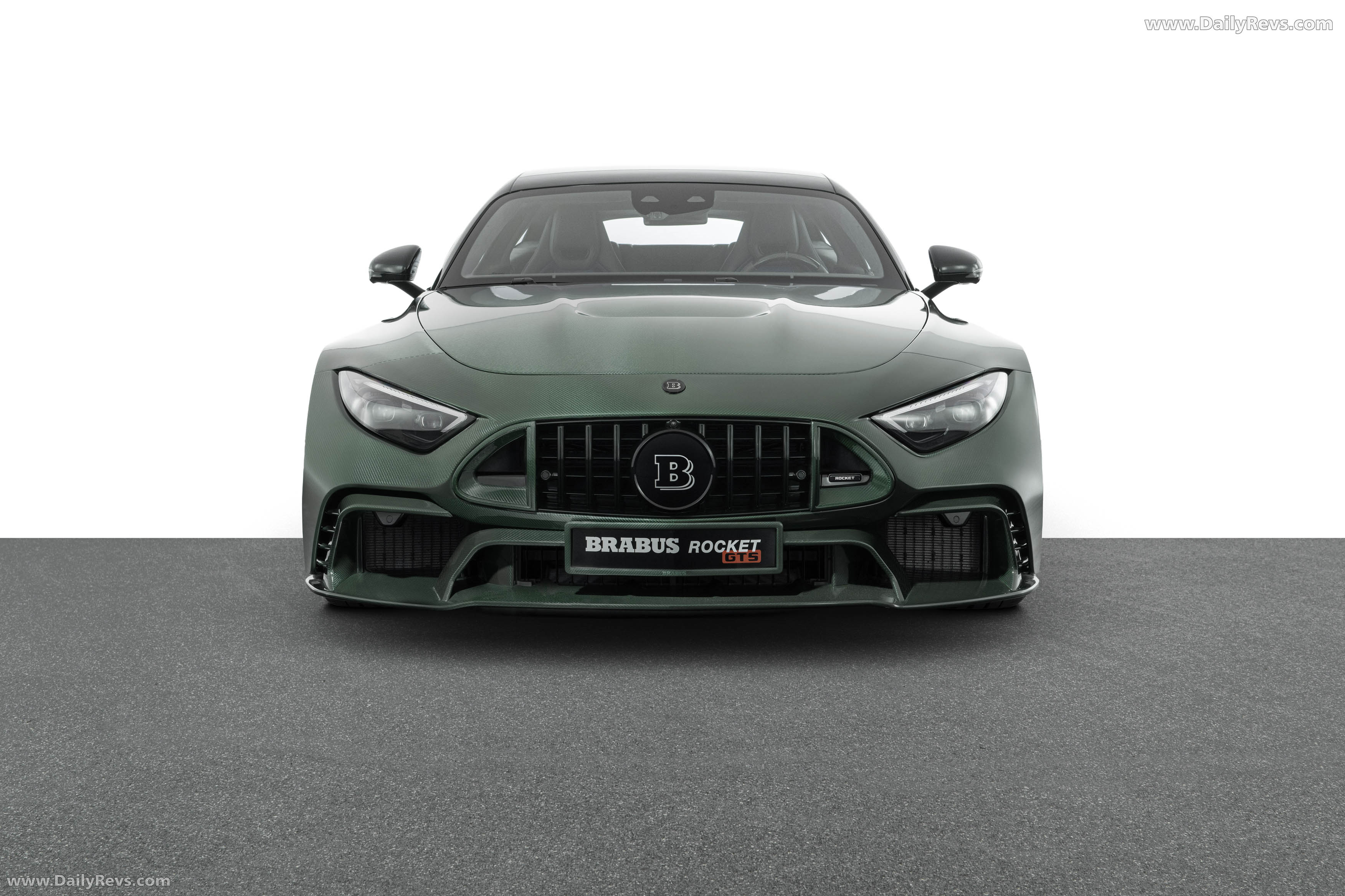 2026 Brabus Rocket GTS Mean Green Front View
